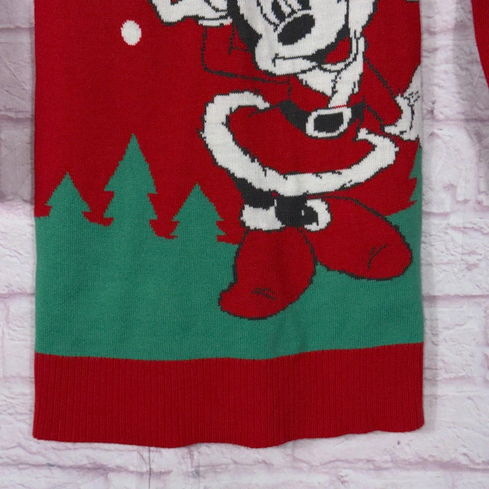 Disney Disney Minnie Mouse Christmas Sweater Dress Girls 6/6X Size S / US 4 / IT 40 - 5 Thumbnail