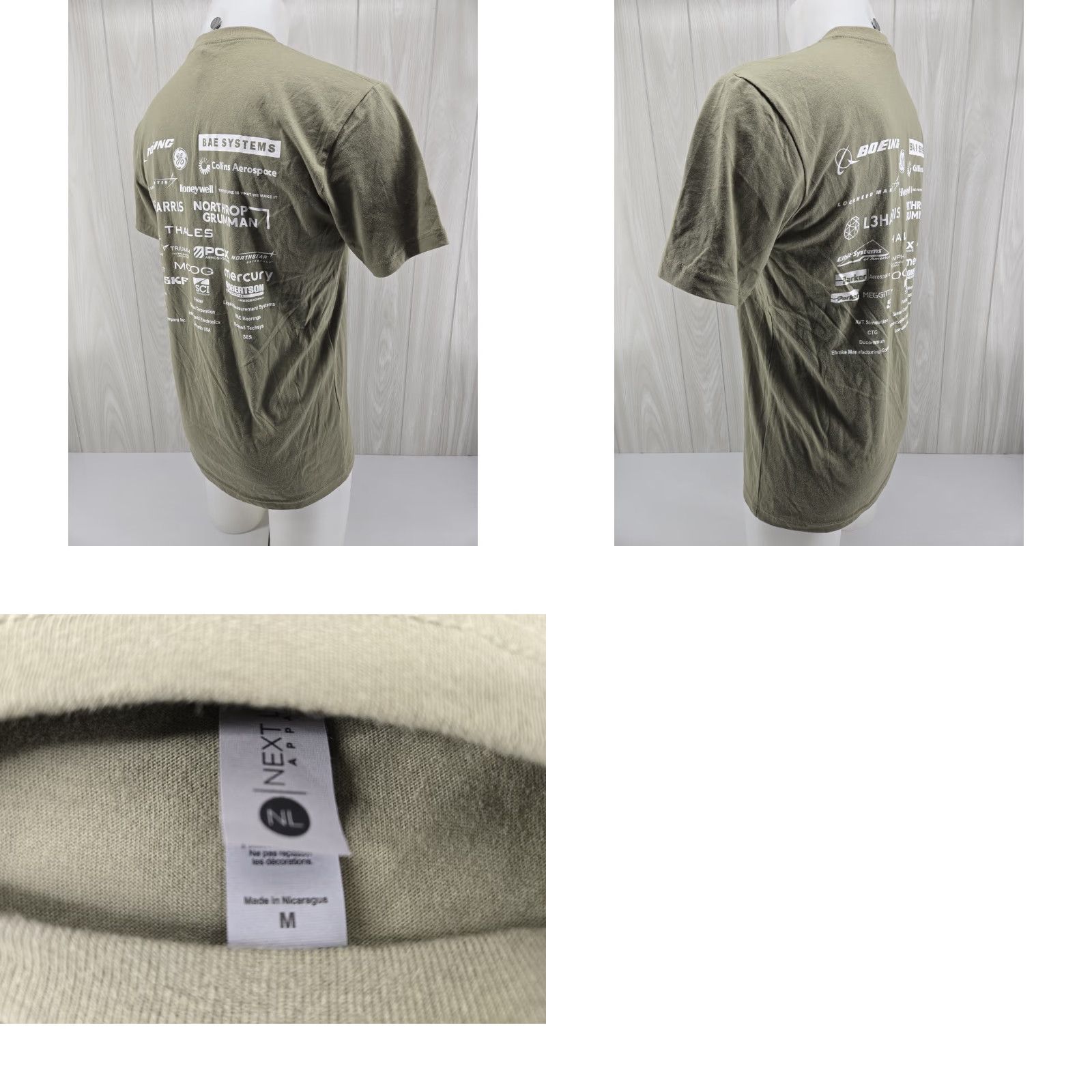 Next Level Team Apache Helicopter T Shirt Green Size Medium Size US M / EU 48-50 / 2 - 8 Thumbnail
