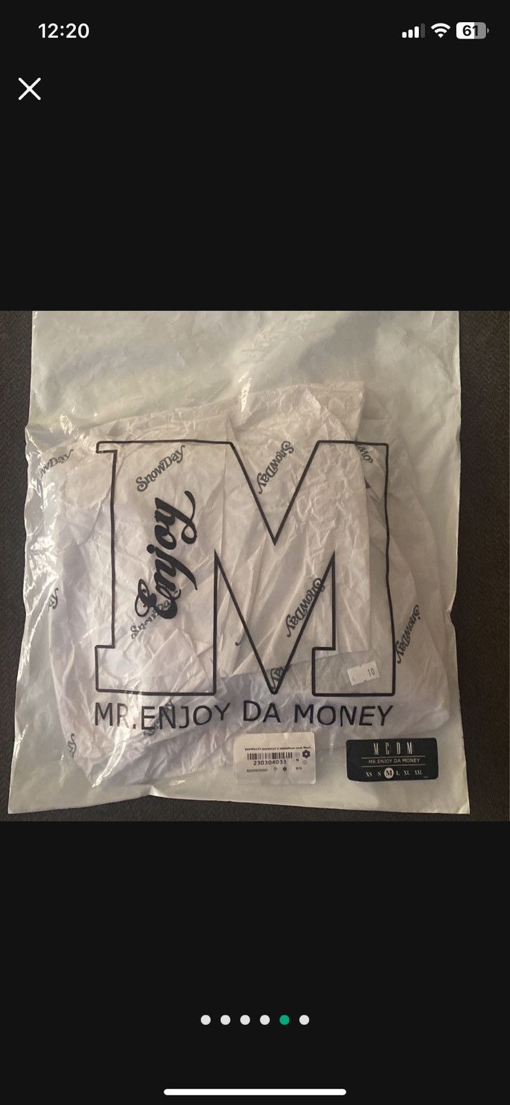 Snowday Snowday Mr. enjoy da money Size US 32 / EU 48 - 3 Thumbnail