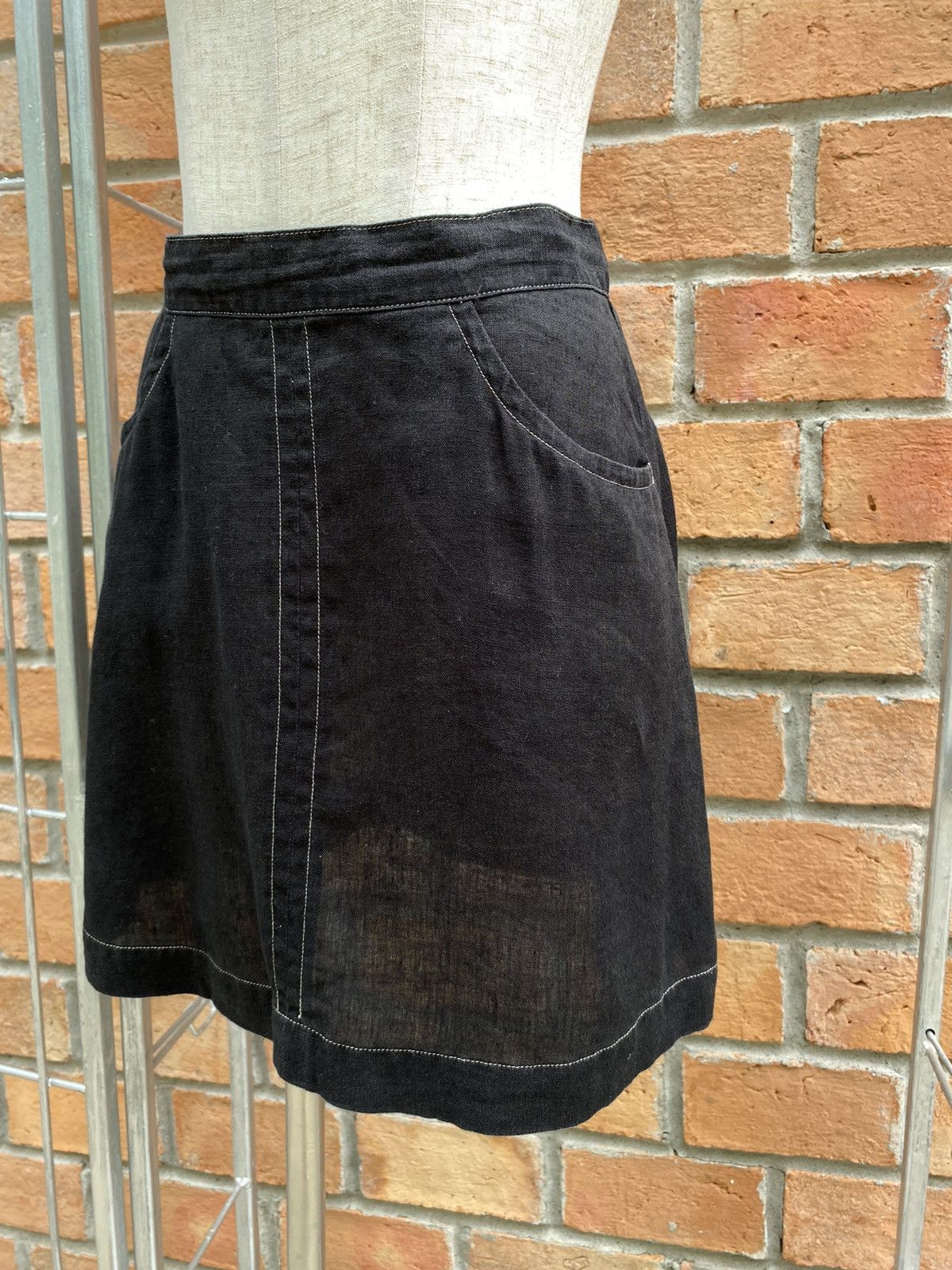 Gap Gap black skirt Size 28" / US 6 / IT 42 - 6 Thumbnail