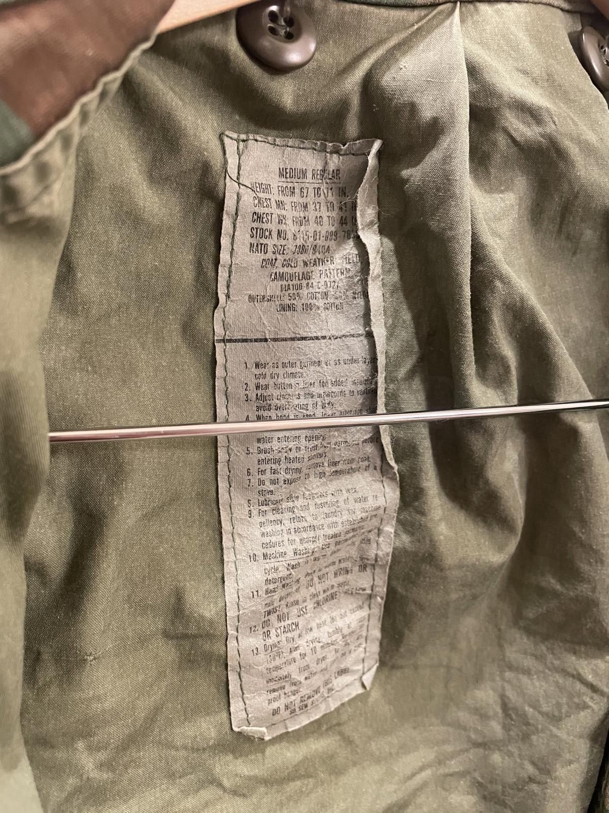 Designer Vintage U.S. Army Cold Weather Field Coat | M-65 Woodland Size ONE SIZE - 2 Thumbnail
