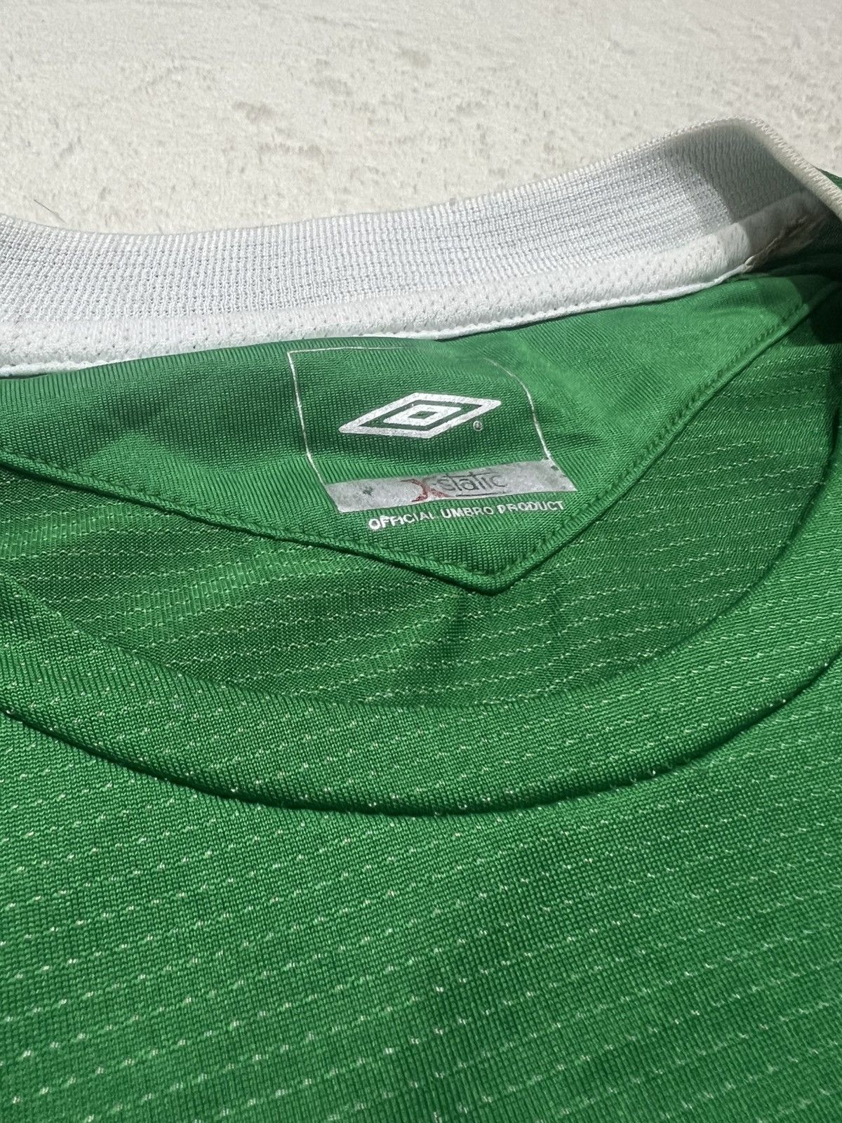 Umbro Republic of Ireland 2006 Umbro Home Jersey Long Sleeve Size US XL / EU 56 / 4 - 6 Thumbnail