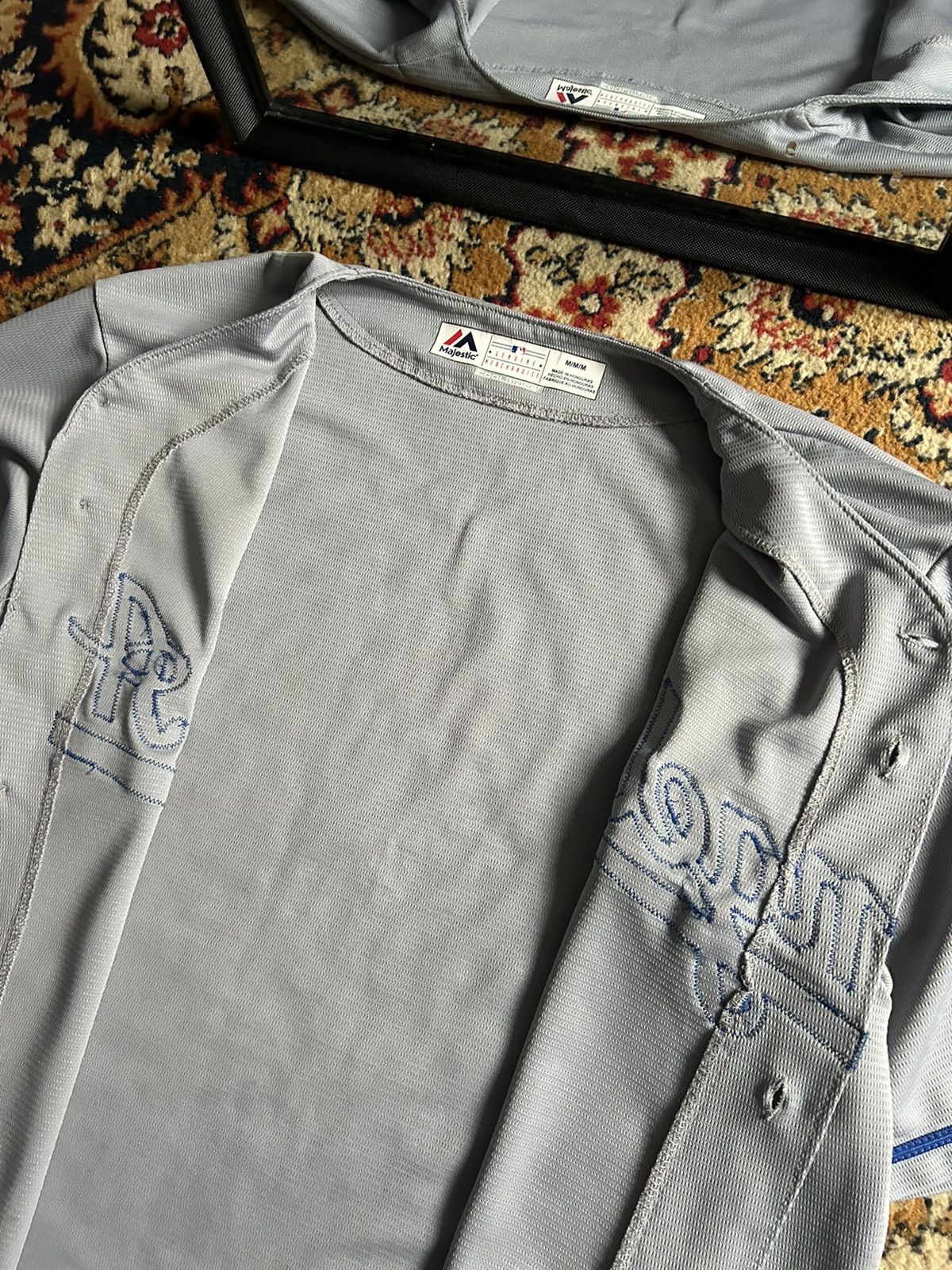 Majestic × Vintage Majestic los angeles baseball softball shirts jersey Size US M / EU 48-50 / 2 - 5 Thumbnail
