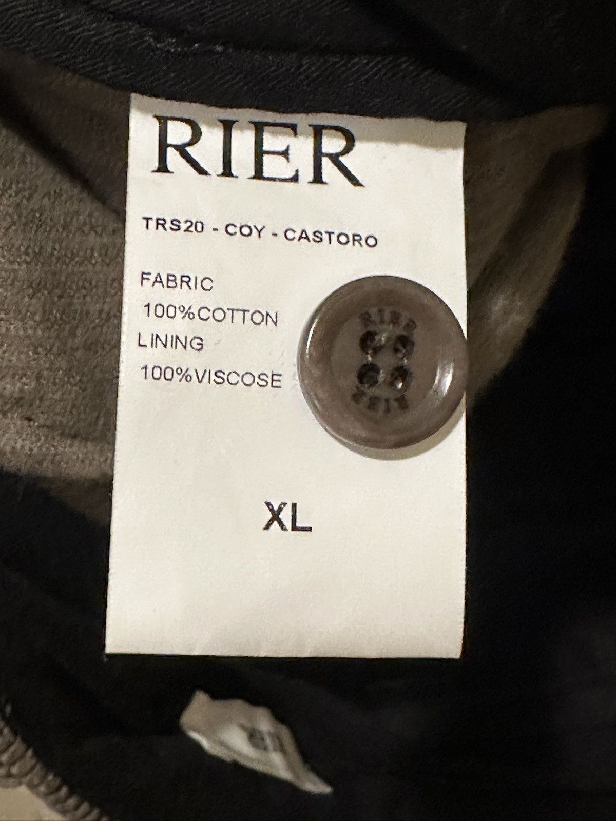 RIER RIER Corduroy Pants Castoro Sz. XL Size US 36 / EU 52 - 5 Thumbnail