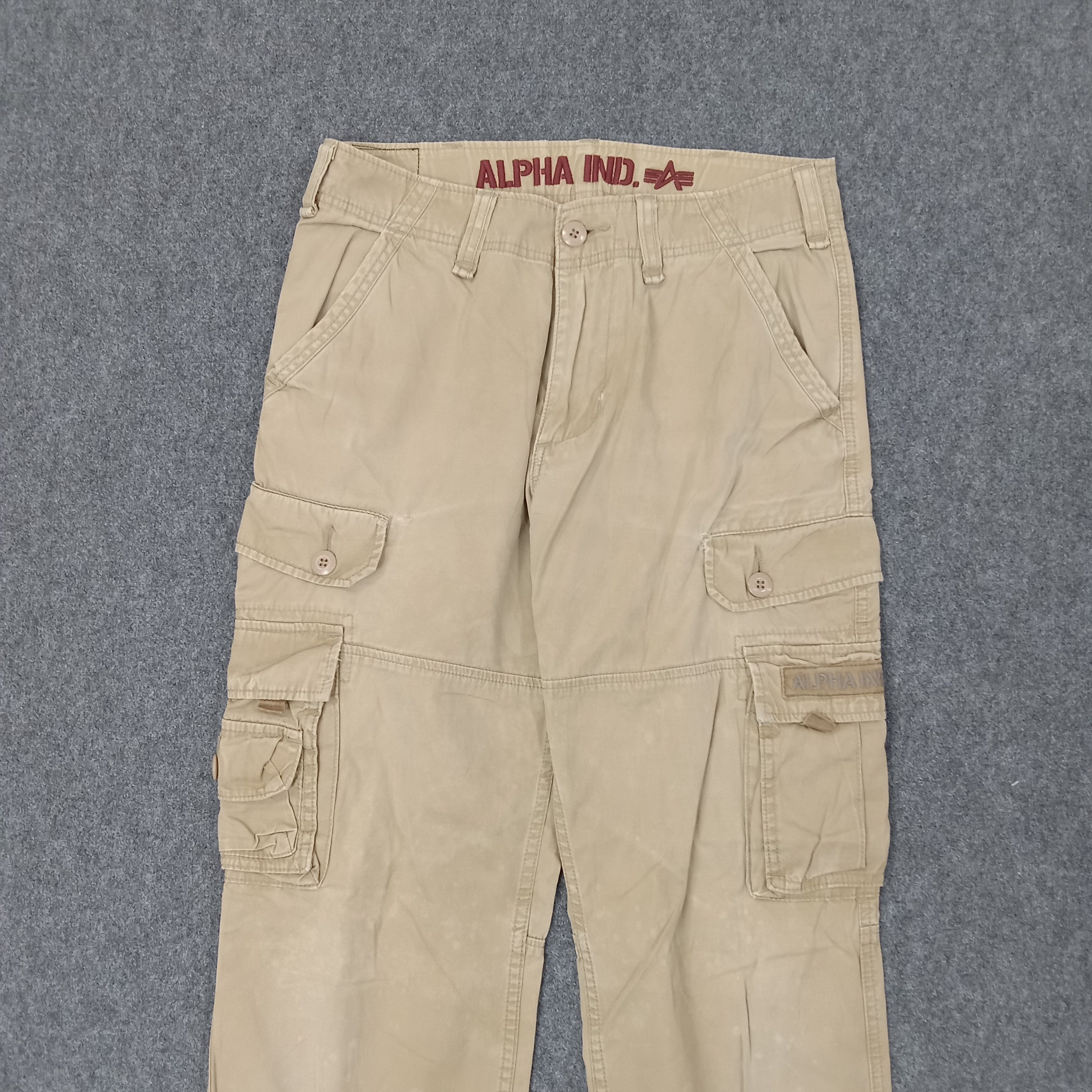 Alpha Industries Alpha Industries American Style Cargo Pants C244N4 Size US 31 - 2 Thumbnail