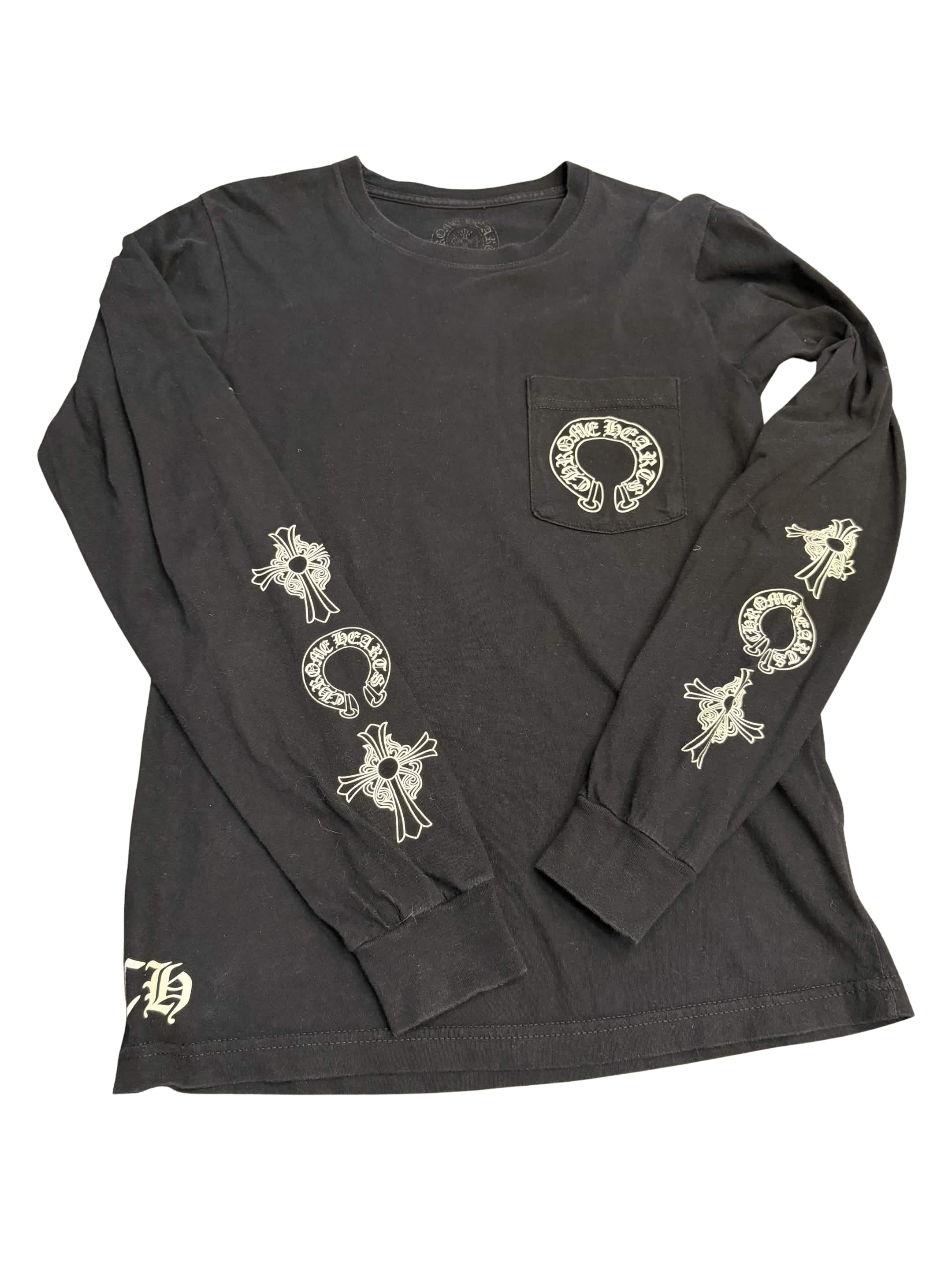 Chrome Hearts × Vintage Vintage Early 90s Pocket Tee Shirt Chrome