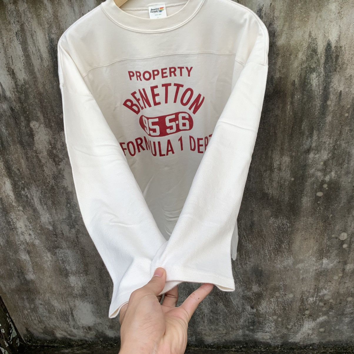Benetton VINTAGE BENETTON LONGSLEEVE SHIRT Size US L / EU 52-54 / 3 - 3 Thumbnail