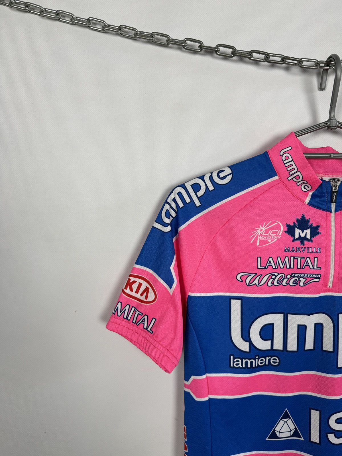 Rapha SMS Santini Cycling Jersey Lampre ISD Italy Bike Shirt Sz M Size US M / EU 48-50 / 2 - 3 Thumbnail