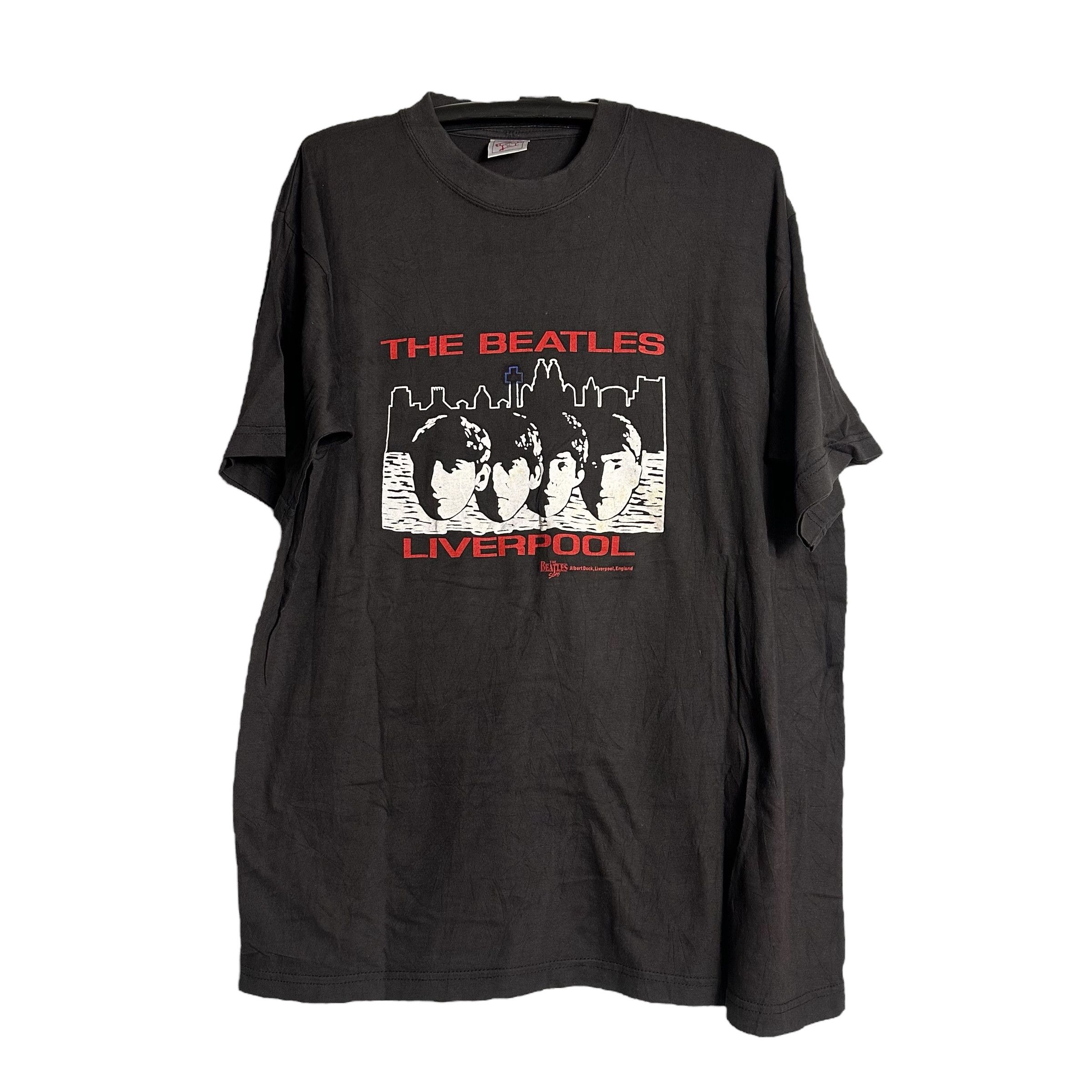 Band Tees 🔥RARE🔥Vintage 80s The Beatles Liverpool Story T-shirt Size US XL / EU 56 / 4 - 1 Thumbnail