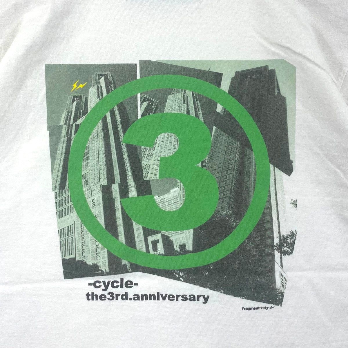 Fragment Design FRAGMENT DESIGN Hiroshi Fujiwara Cycle 3rd Anni Tee Shirt Size US S / EU 44-46 / 1 - 5 Thumbnail