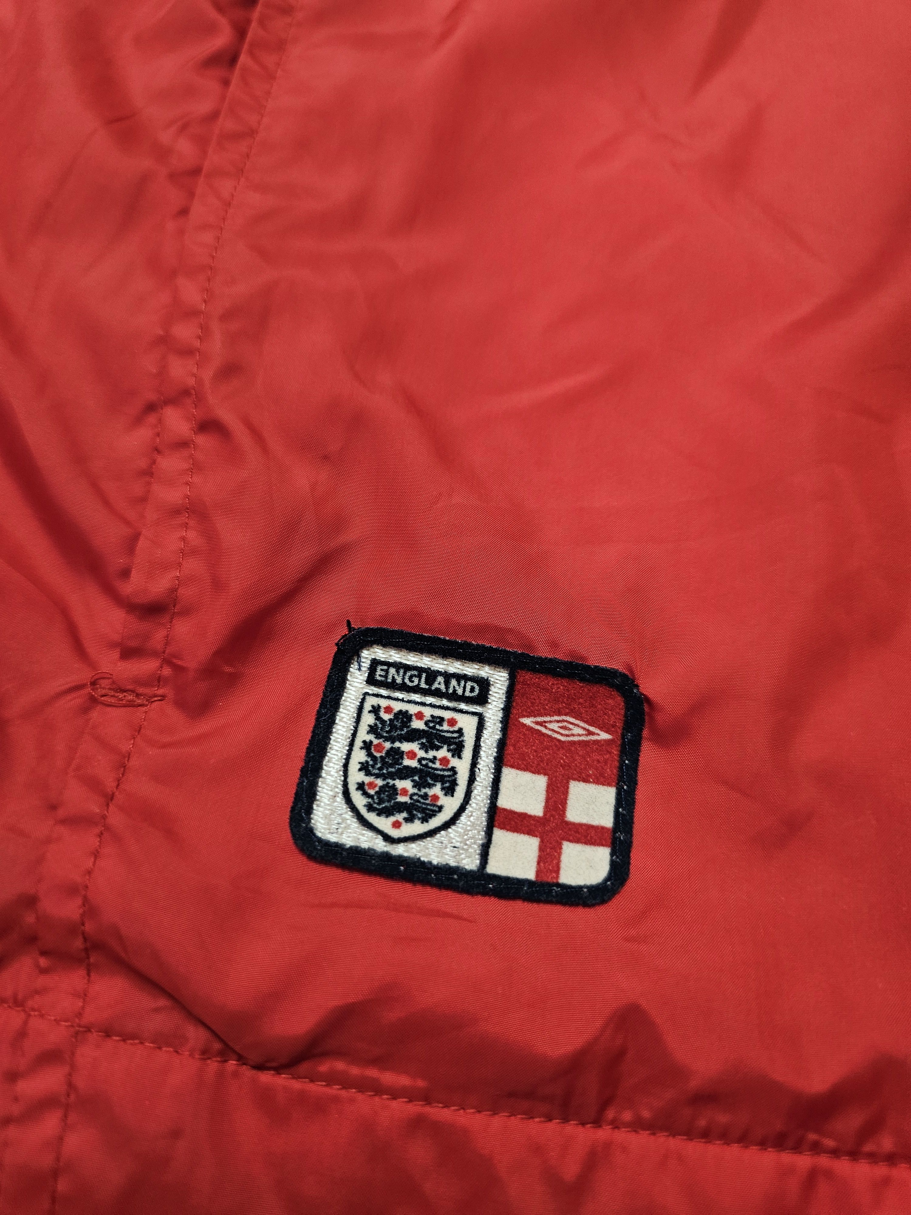Umbro × Vintage ENGLAND 2002 2004 TRAINING FOOTBALL JACKET SOCCER JACKET Size US L / EU 52-54 / 3 - 8 Thumbnail