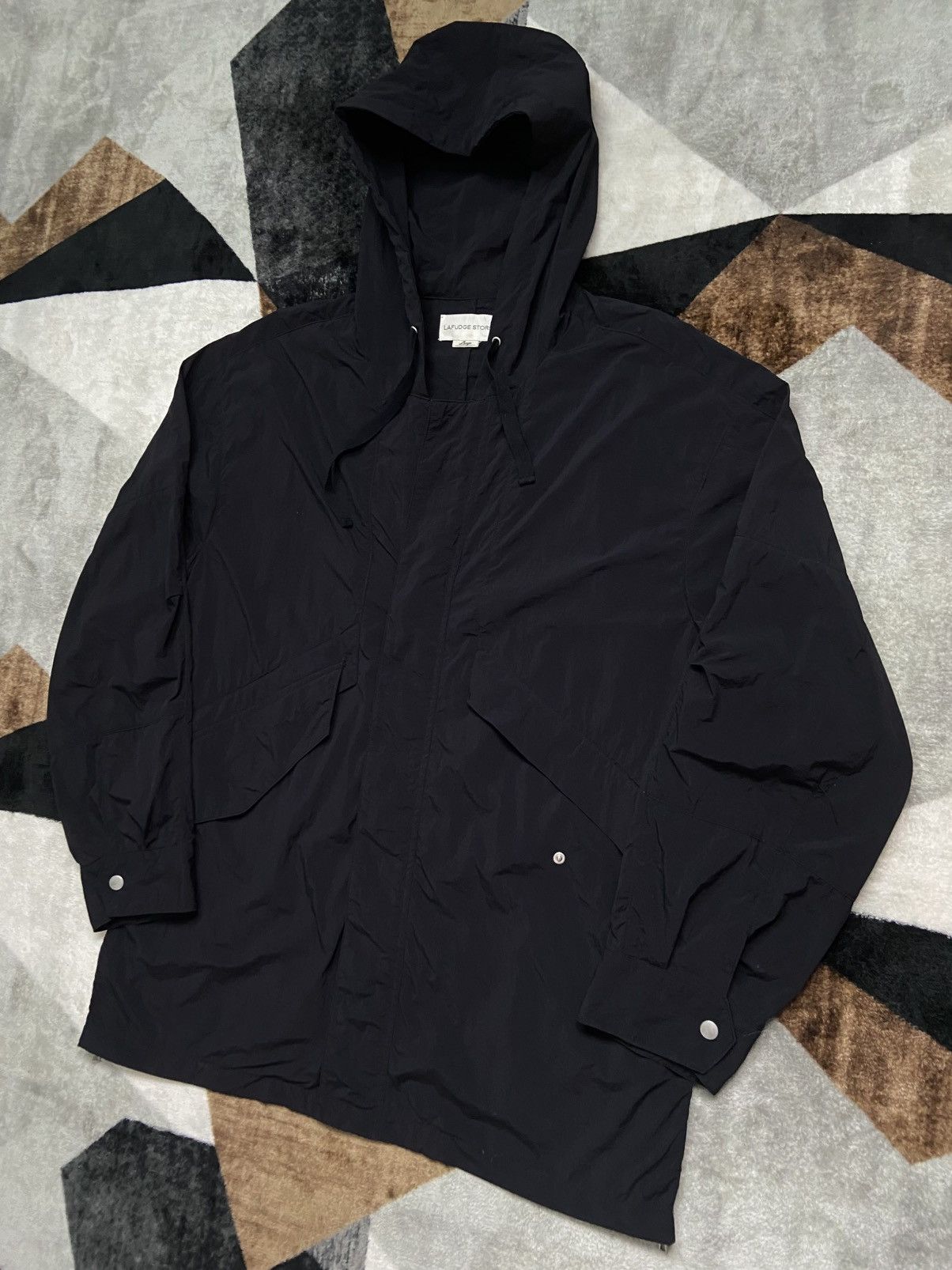 Japanese Brand Lafudge Store Utility Lighweight Parka Multipocket Jacket Size US L / EU 52-54 / 3 - 2 Thumbnail