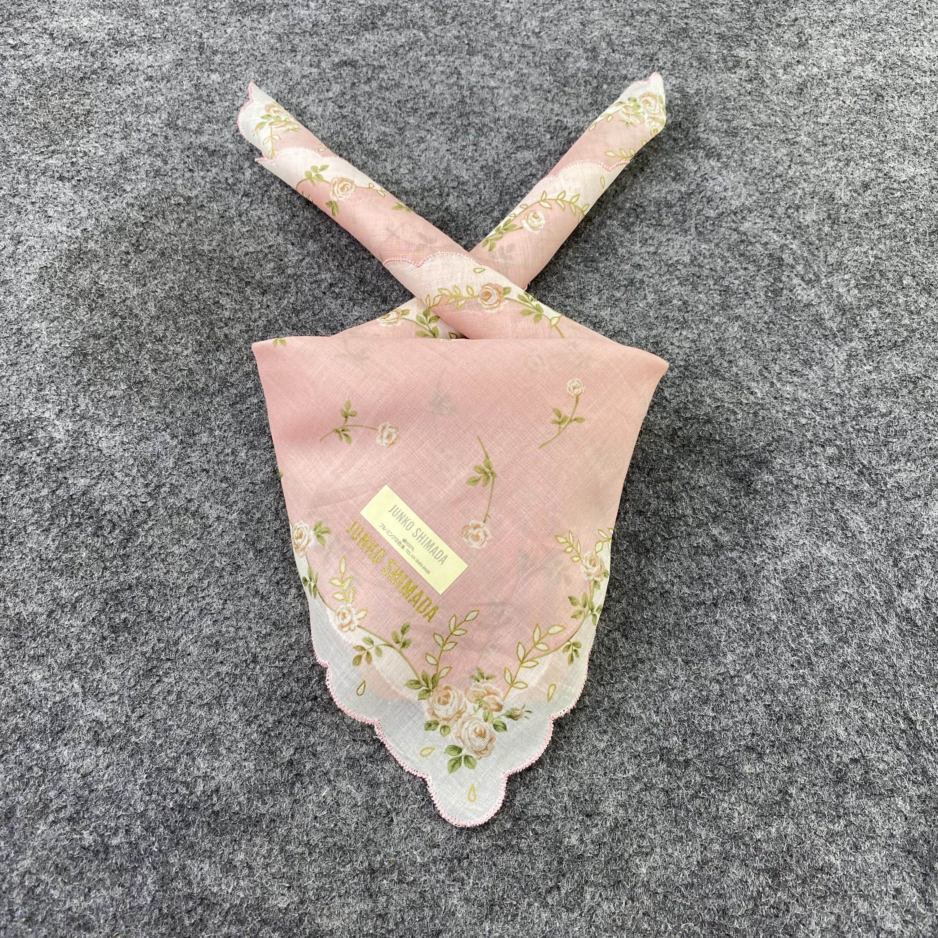 Japanese Brand Junko Shimada Handkerchief / Neckwear / Bandana-B846 Size ONE SIZE - 2 Thumbnail