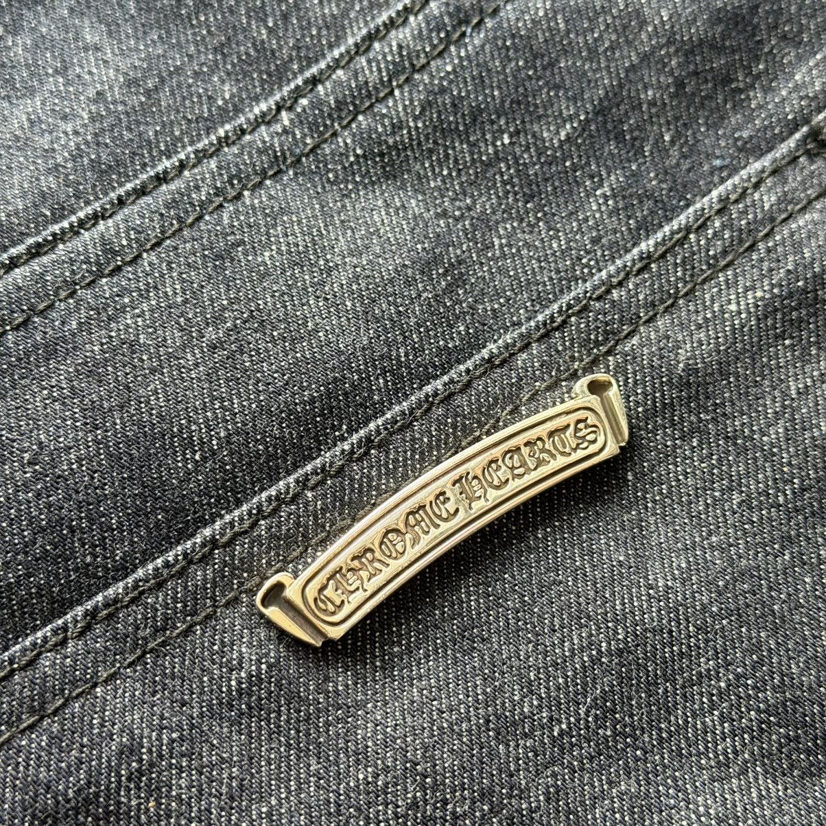 Chrome Hearts Chrome Hearts “KS” Baggy Selvedge Jeans sz 34 NEW Size US 34 / EU 50 - 10 Thumbnail