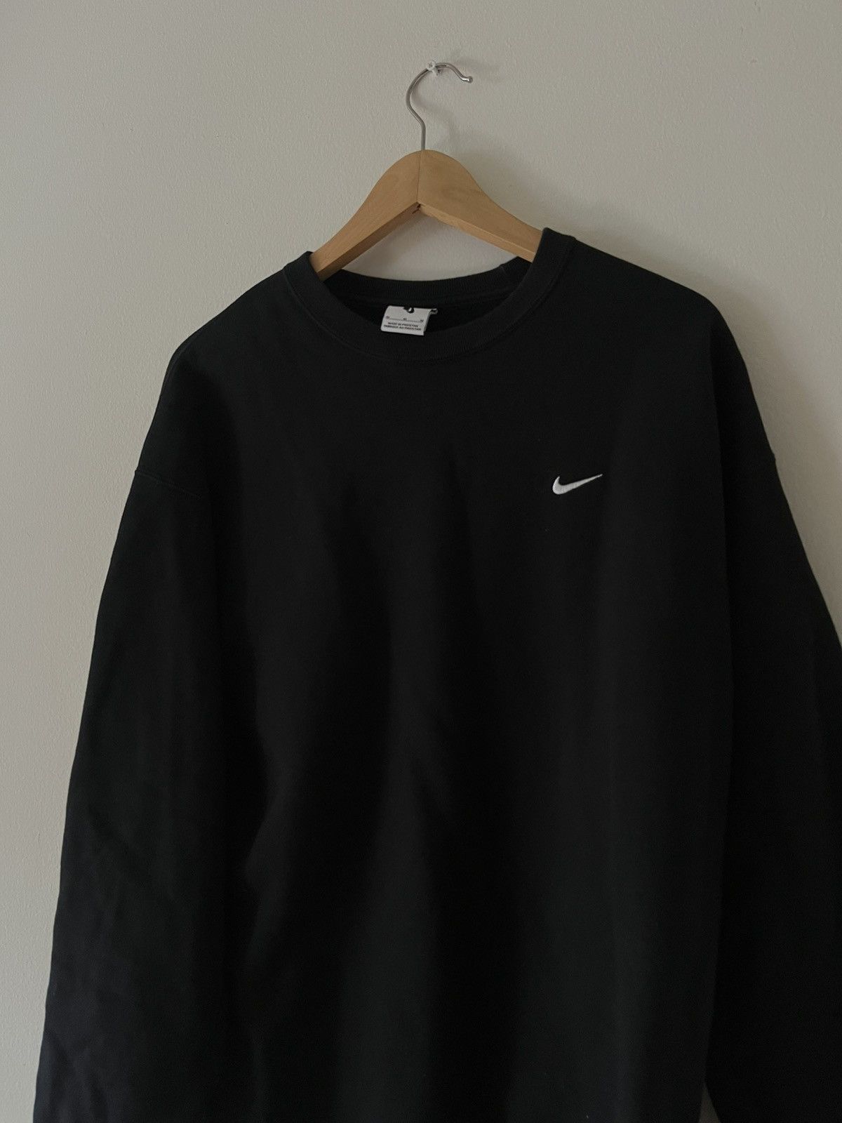 Nike Nike Solo Swoosh M size black and white small logo Size US M / EU 48-50 / 2 - 1 Thumbnail