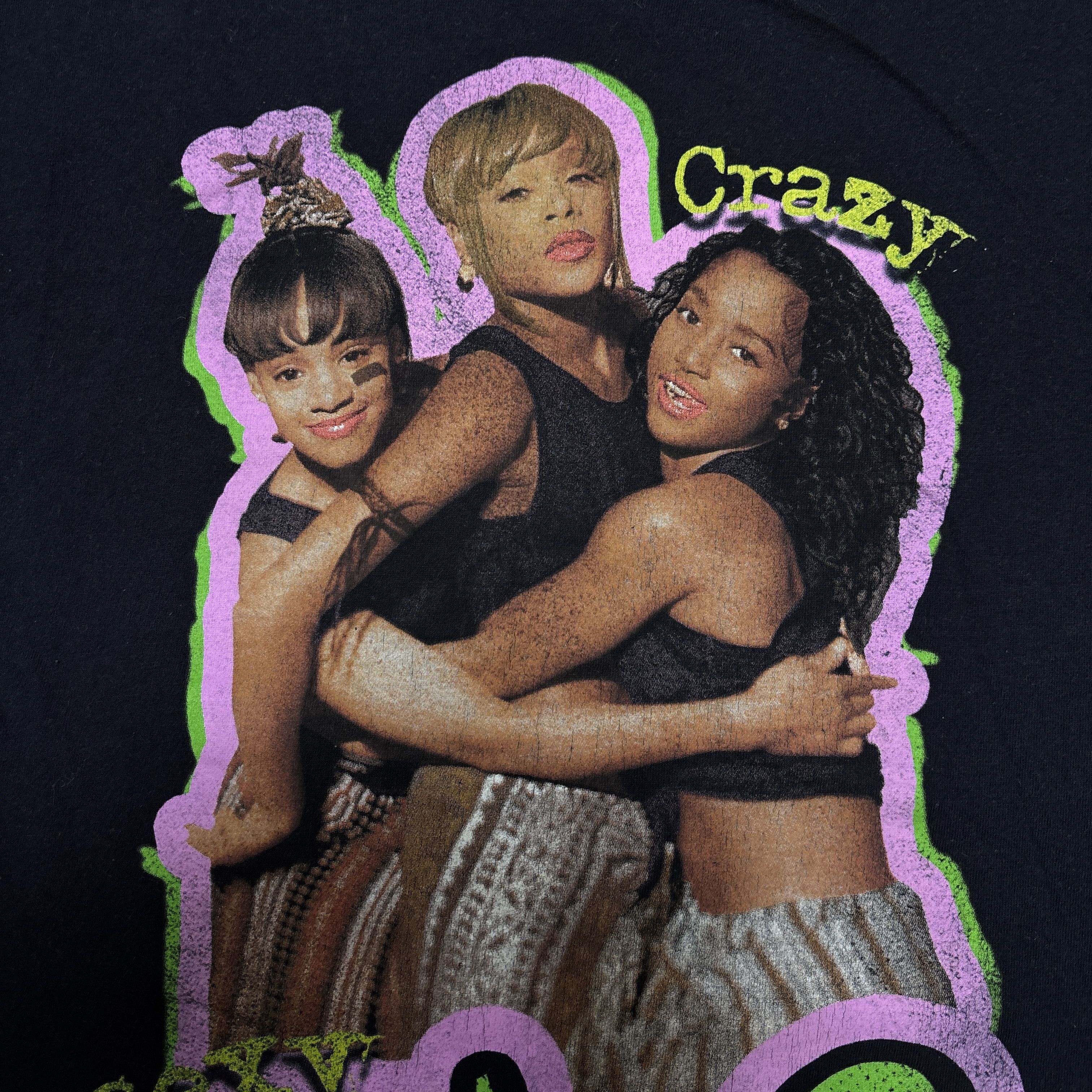 Band Tees × Rap Tees × Vintage TLC Hip Hop Band Tee Rap Tee Janet Jackson Mariah Carey Size US XXL / EU 58 / 5 - 4 Thumbnail