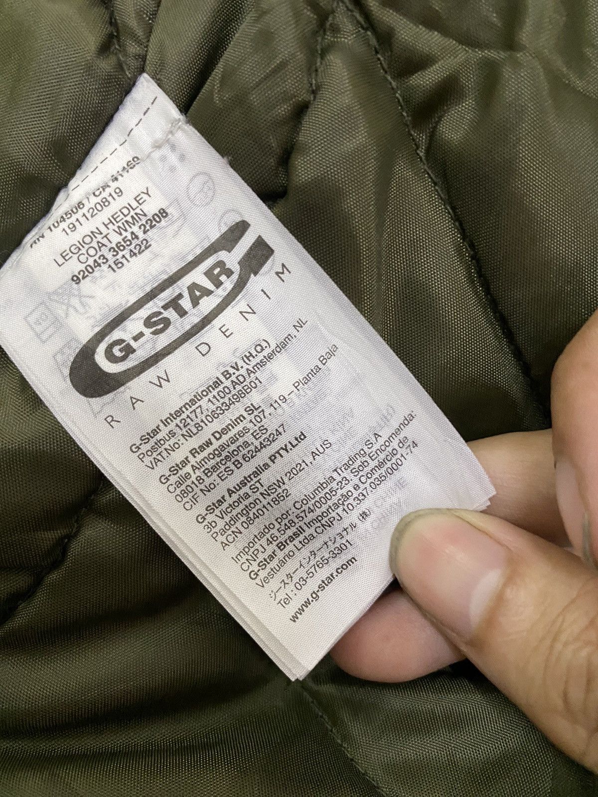 G-Star G raw star long jacket parka Size XS / US 0-2 / IT 36-38 - 9 Thumbnail