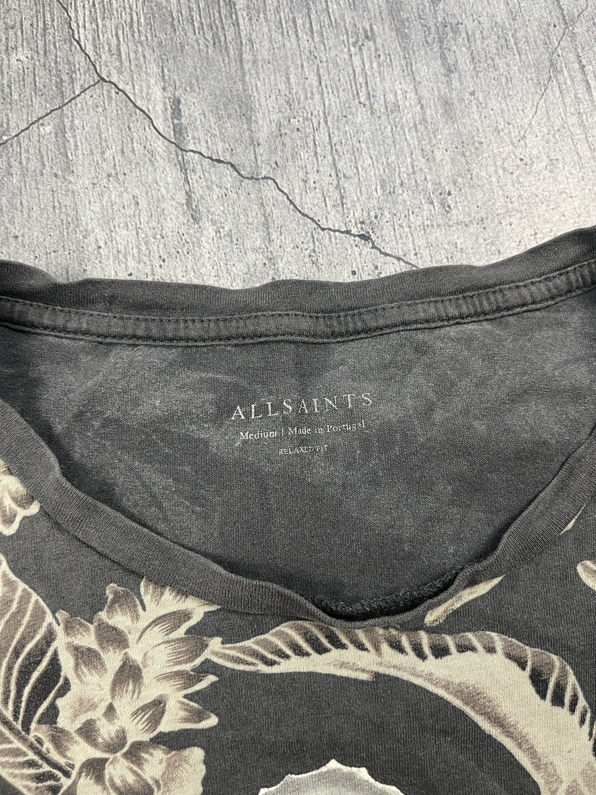 Allsaints × Vintage AllSaints tee Lady of Guadalupe Floral style icon Size US M / EU 48-50 / 2 - 5 Thumbnail