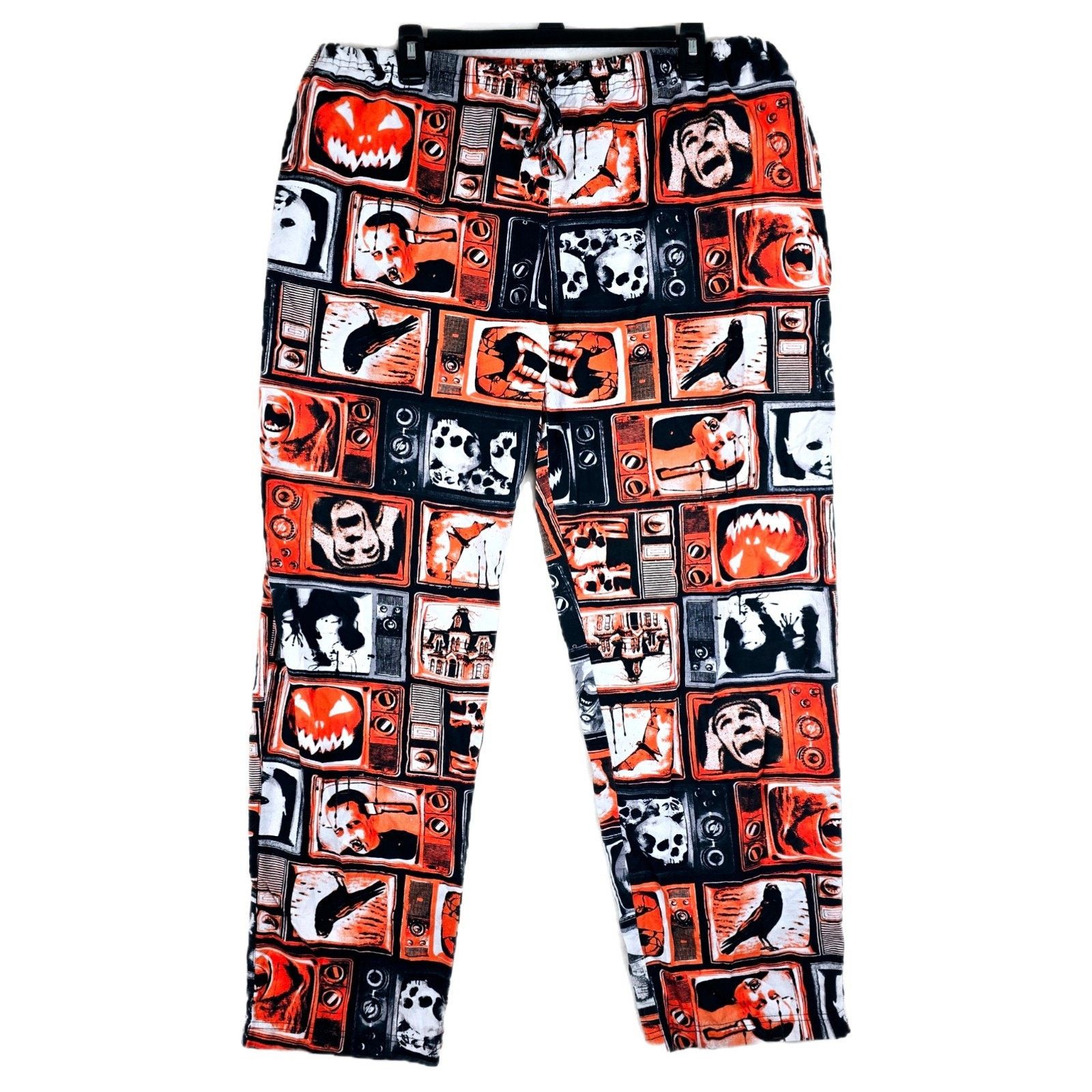 Other Halloween Horror Pajama Pants AOP Sleepwear Large 36-38 Size US 38 / EU 54 - 1 Thumbnail