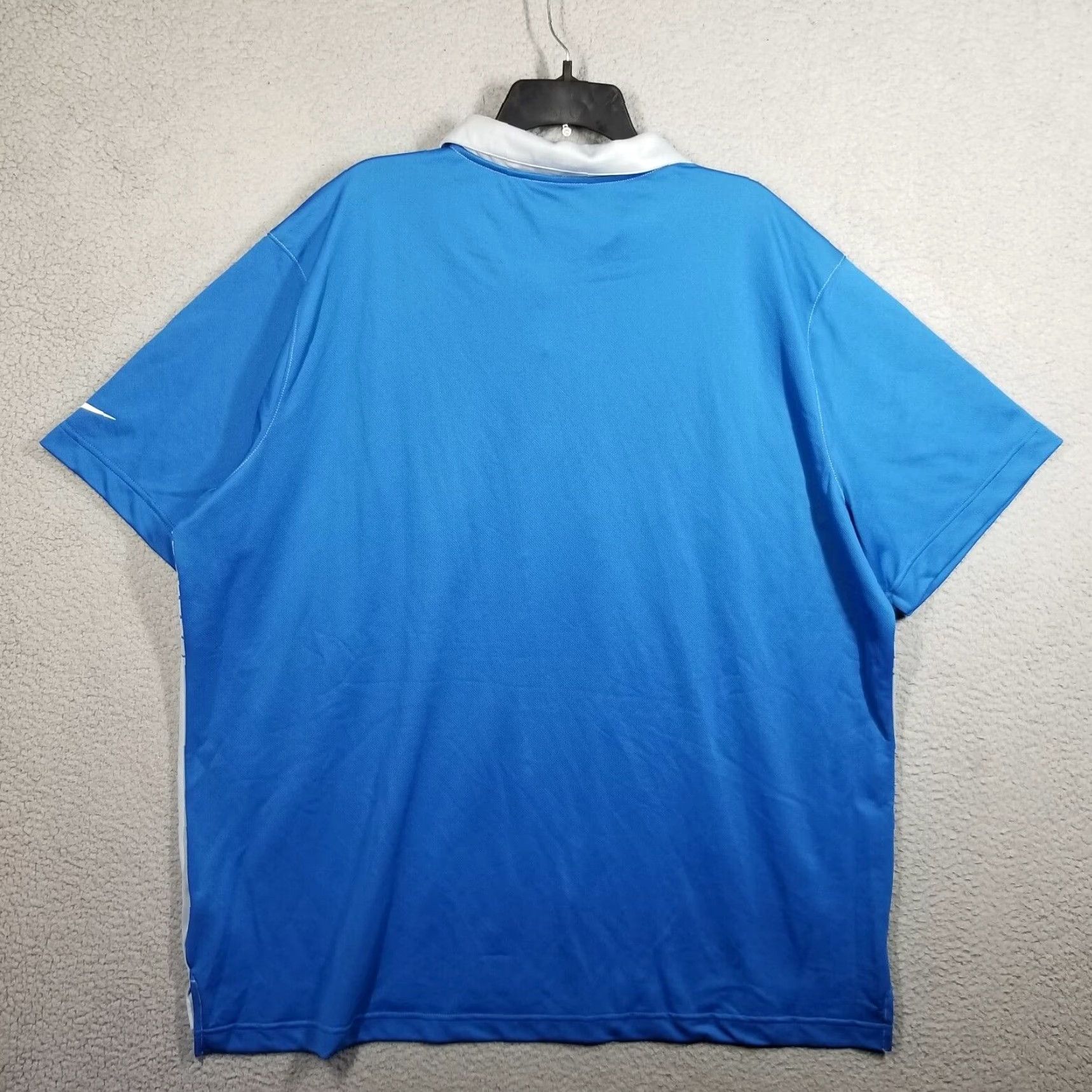 Nike Nike Golf Polo Shirt Adult 3XL Detroit Lions Dri-Fit Multicolor Short Sleeve Button Collar Sportswear Mens Size US XXL / EU 58 / 5 - 2 Thumbnail