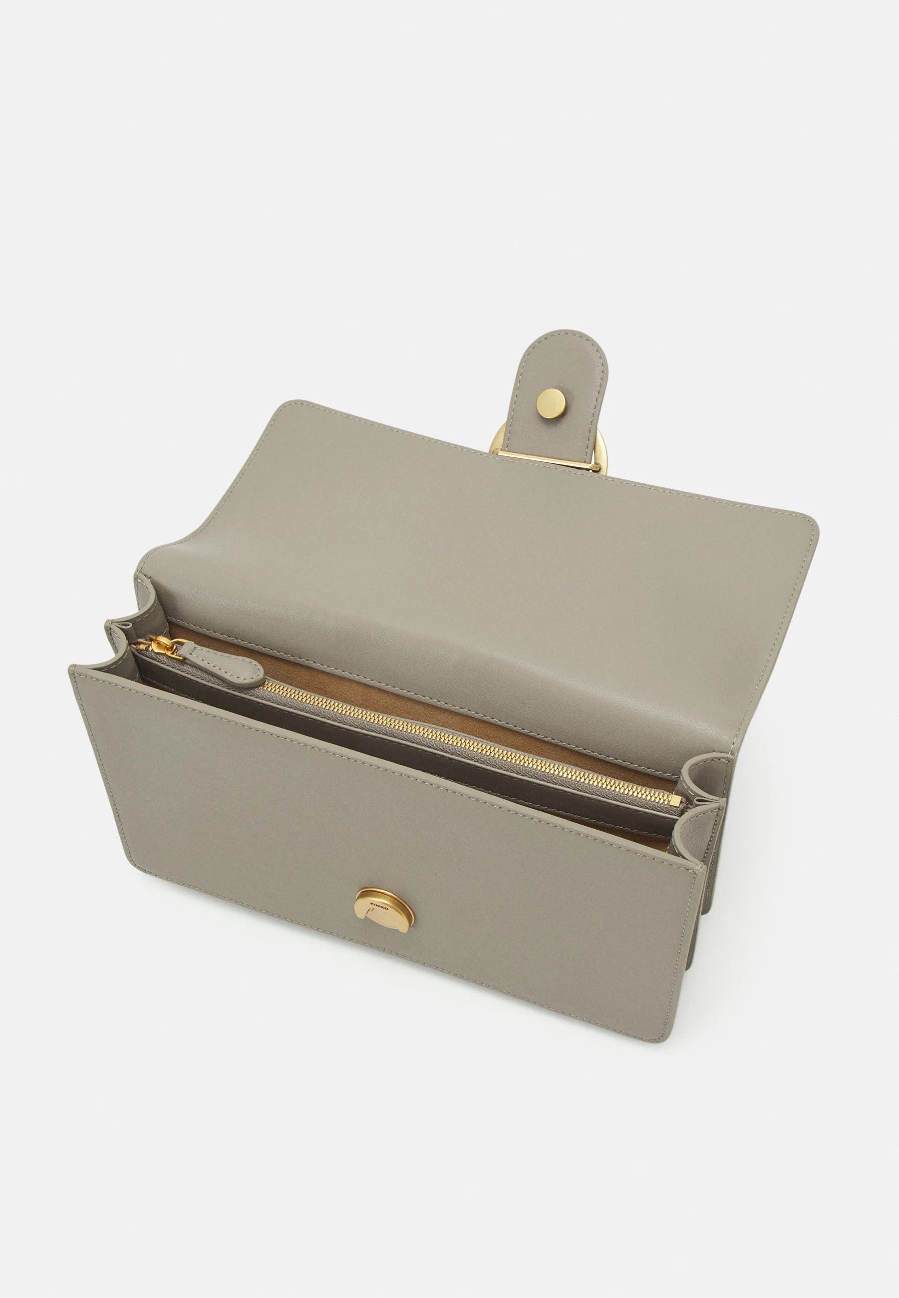 Pinko o1s22i1n0824 Size: OS / Classic Love Crossbody Bag in Grey Size ONE SIZE - 3 Thumbnail