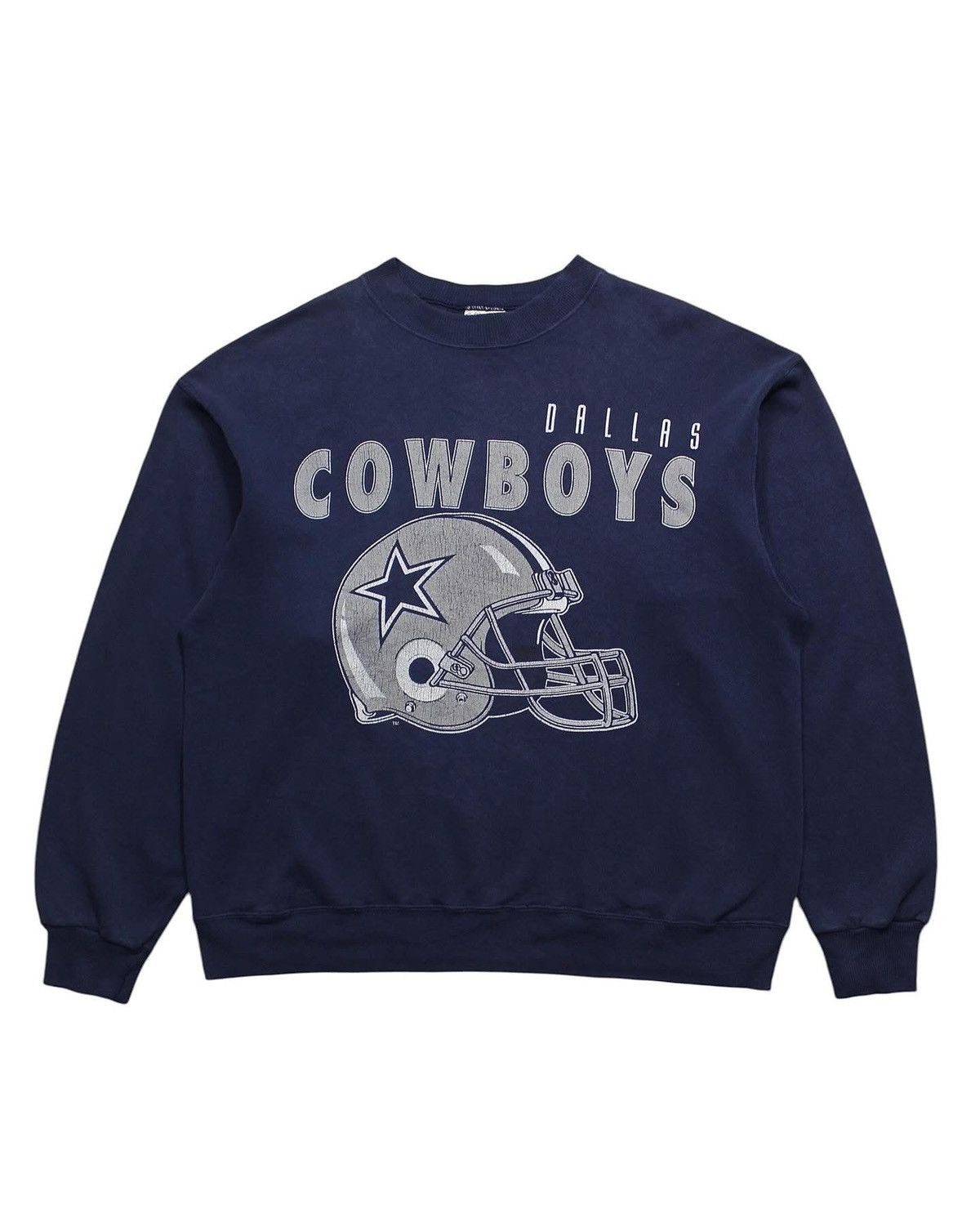 Vintage 1990S DALLAS COWBOYS BY HANES SWEATER Size US L / EU 52-54 / 3 - 1 Thumbnail