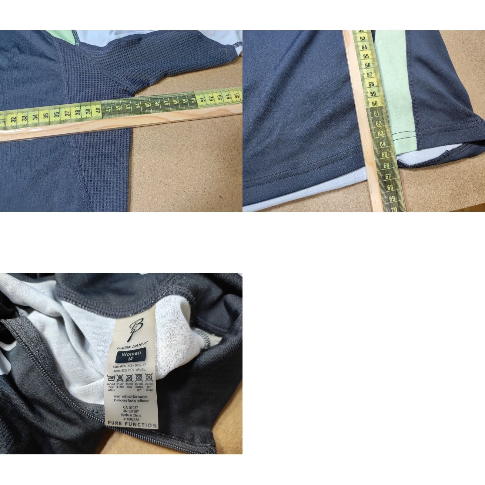 Vintage Bjorn Daehlie Womens Base Layer M Sport Ski Thermal Hiking Winter Top Size M / US 6-8 / IT 42-44 - 8 Thumbnail