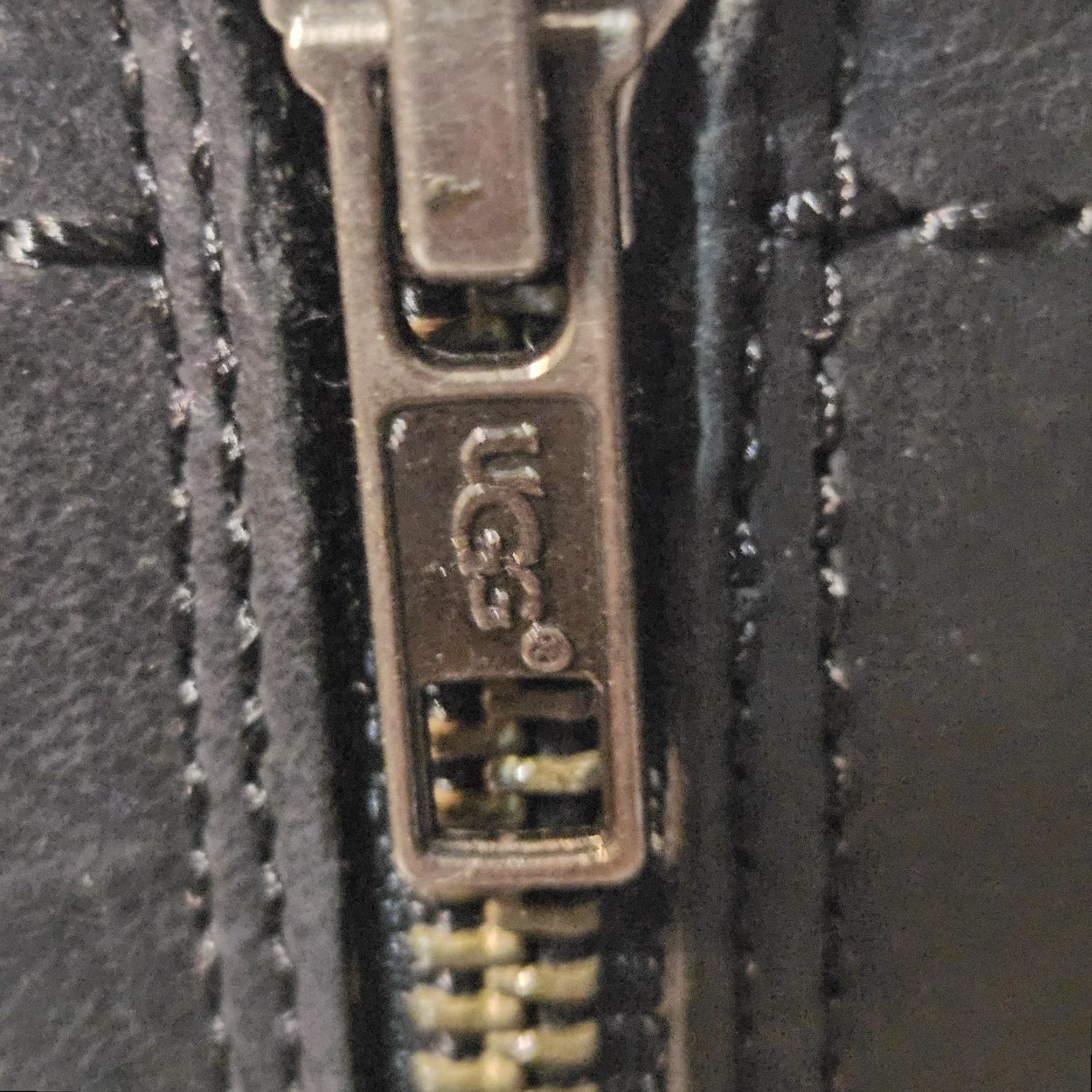 Ugg UGG Rosen Tall Black Leather Sheepskin Sherpa Lined Boots Size 7 Buckle #1005450 Size US 7 / IT 37 - 6 Thumbnail