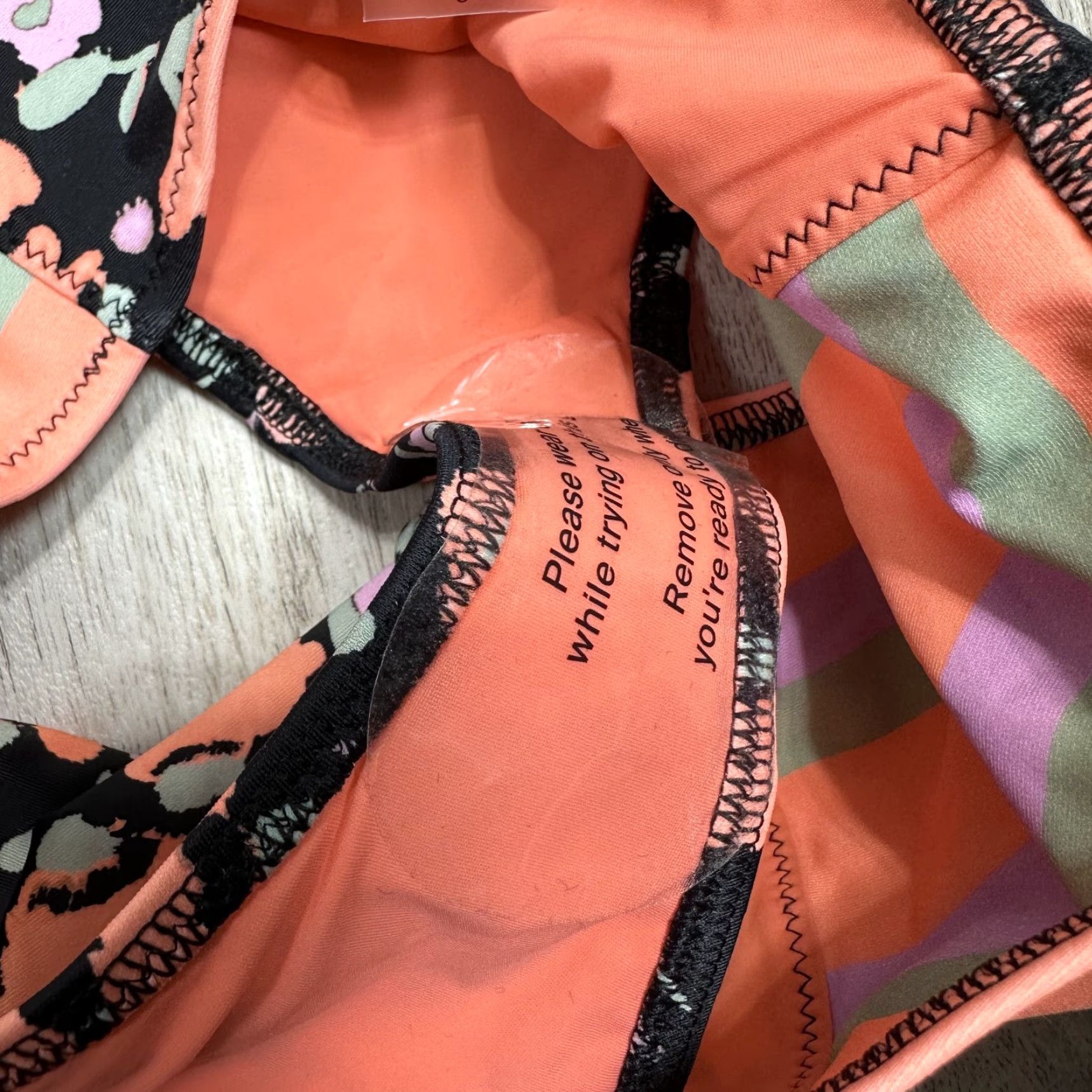 Tanya Taylor Tanya Taylor Swim Kaia Bikini Bottom Orange Black Floral High Waist Sz S Womens Size 28" / US 6 / IT 42 - 7 Thumbnail