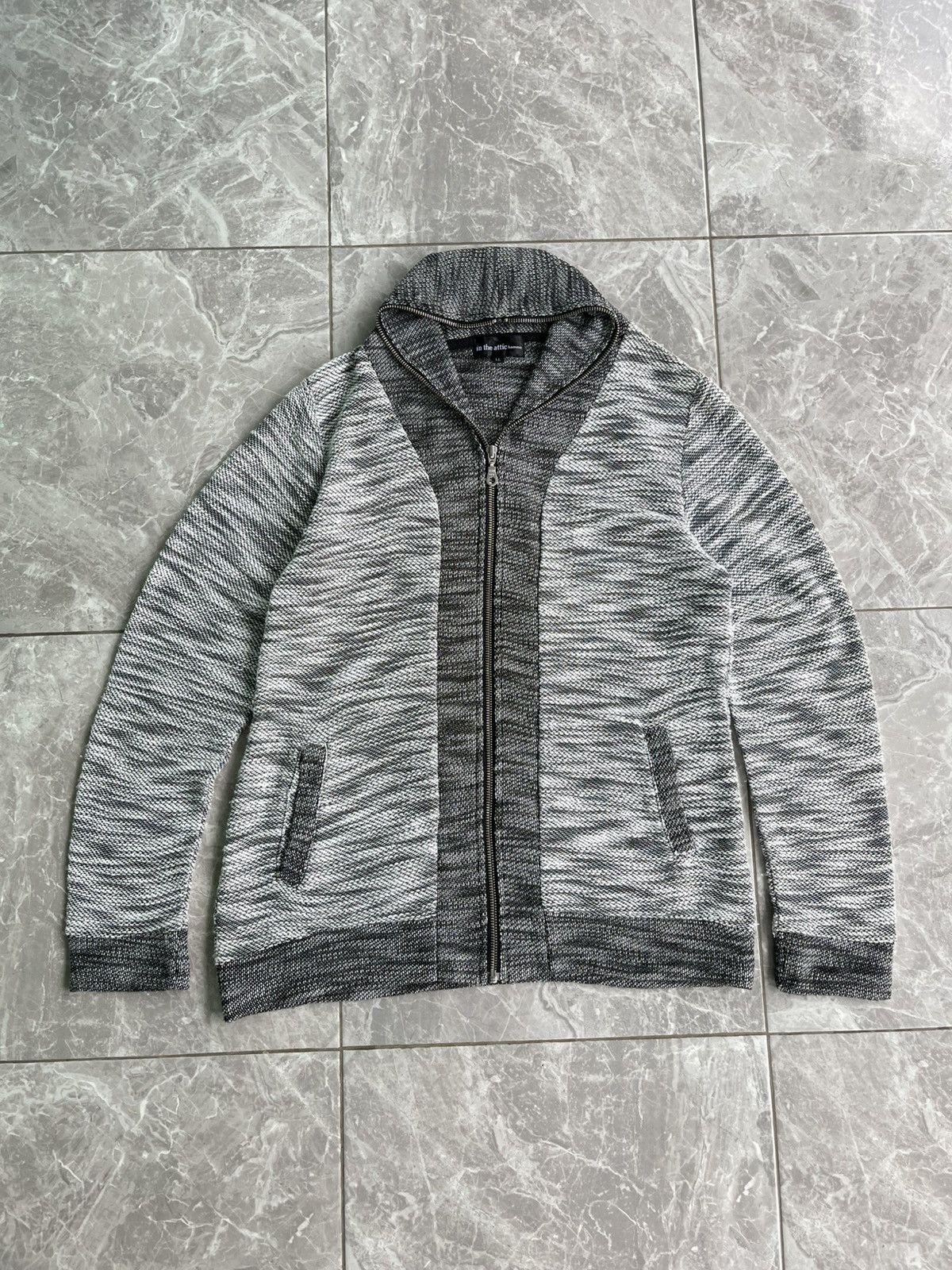 In The Attic In The Attic Zipper Knit Full Face Japanese Brand Size US M / EU 48-50 / 2 - 3 Thumbnail