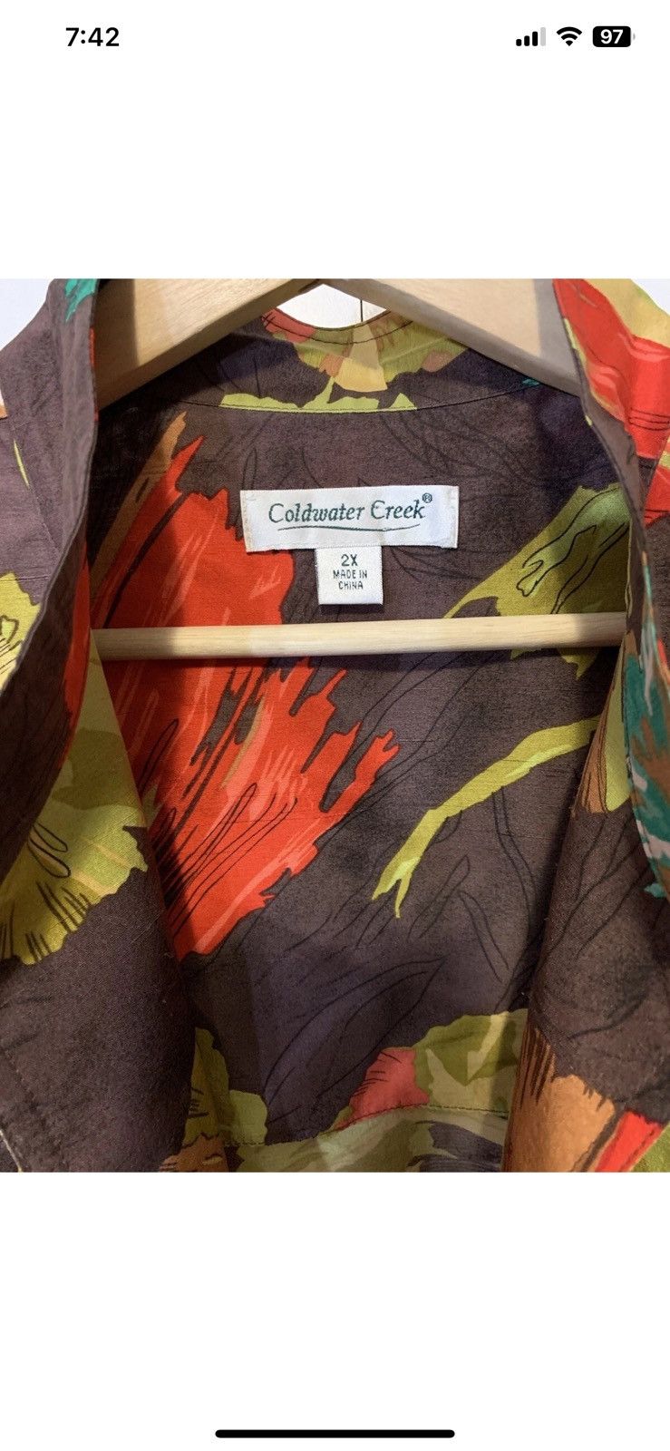 Coldwater Creek Coldwater creek womens sz 2XL jacket brown lightweight Size XXL / US 16-18 / IT 52-54 - 2 Thumbnail