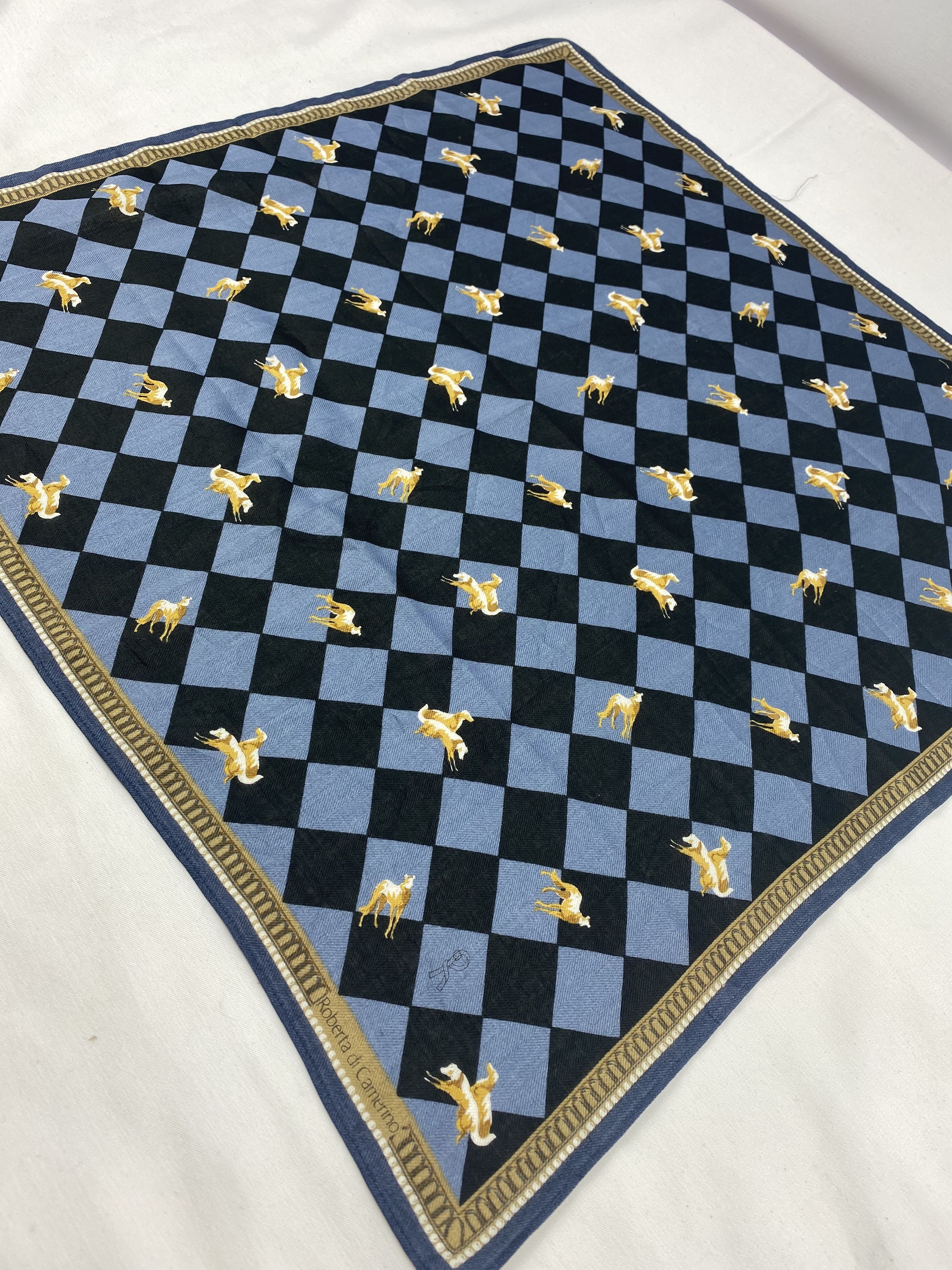 Roberta di Camerino × Vintage Roberta Di Camerino Handkerchief / Bandana / Neckerchief Size ONE SIZE - 4 Thumbnail