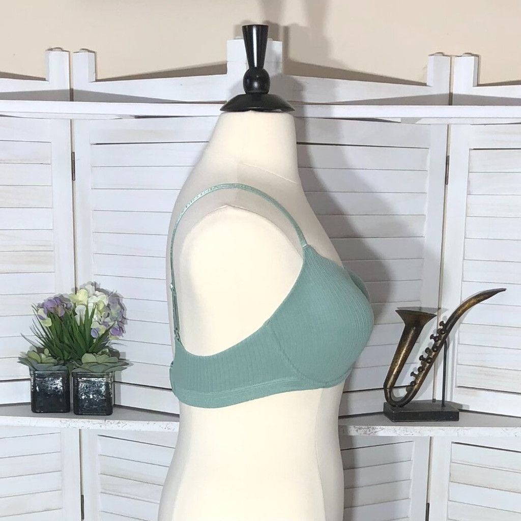 Victoria's Secret NWT Victoria's Secret light green Tshirt under wire Bra 38DD Size ONE SIZE - 2 Thumbnail
