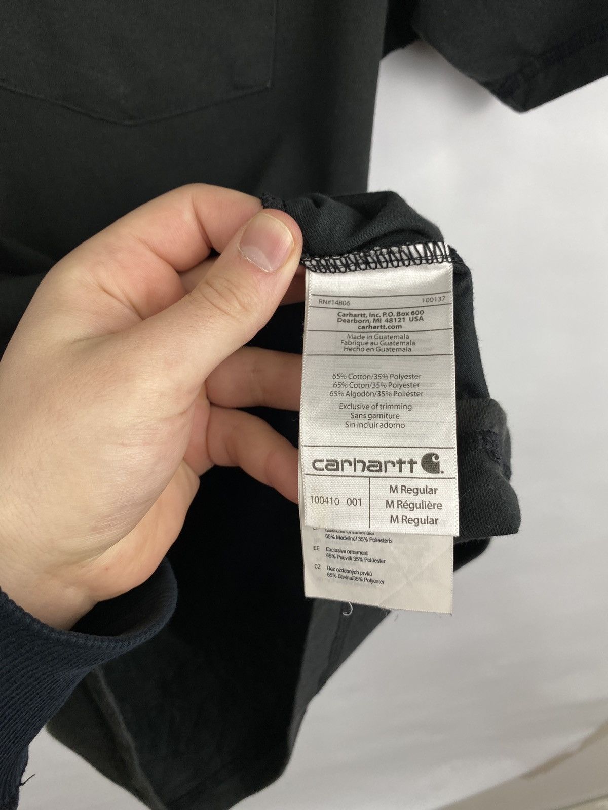 Carhartt 🇺🇸 Vintage Carhartt Force Box Logo T-Shirt Rare Retro Hype Size US M / EU 48-50 / 2 - 7 Thumbnail