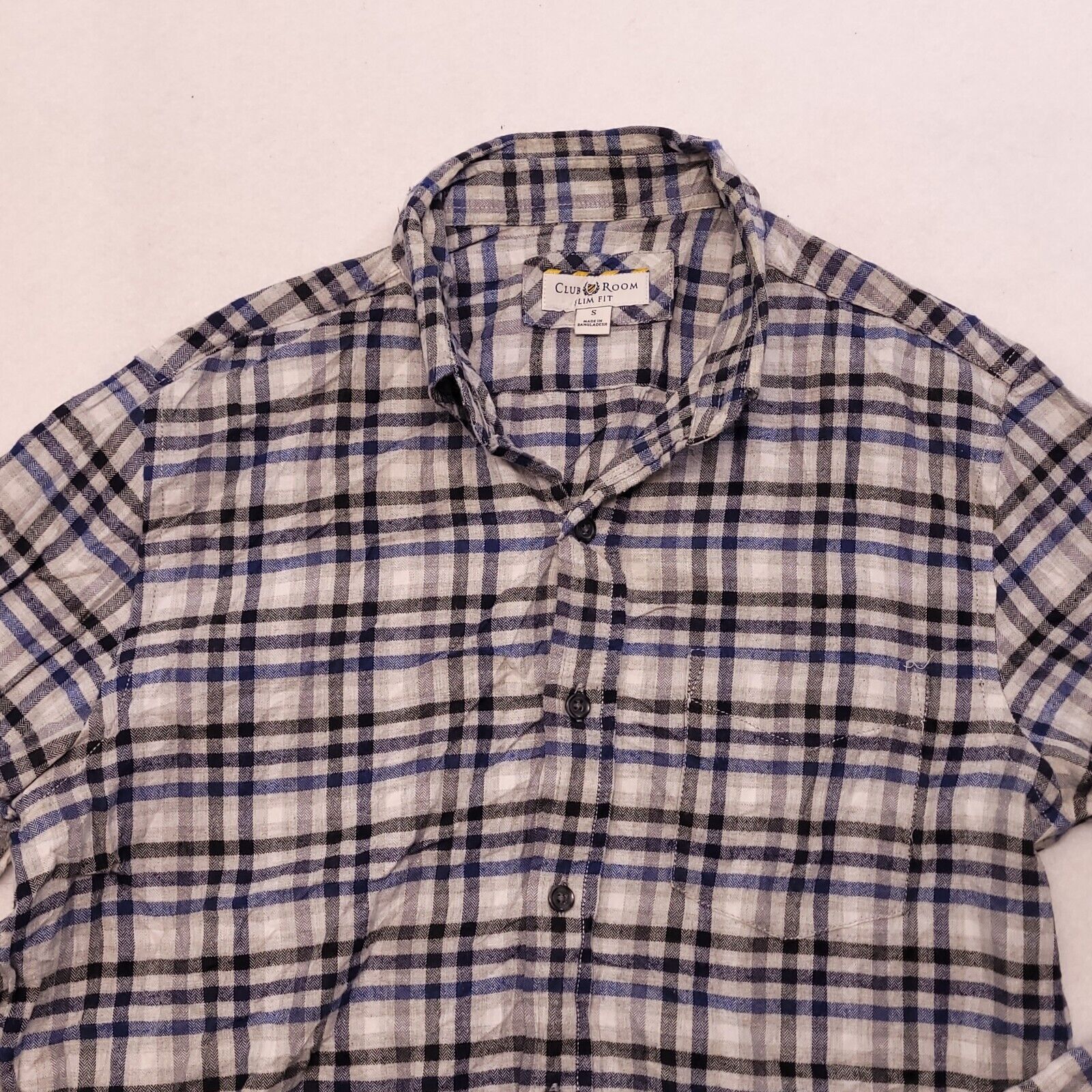 Club Room Club Room Tartan Flannel Casual Button Up Shirt Mens Size S Size US S / EU 44-46 / 1 - 1 Thumbnail