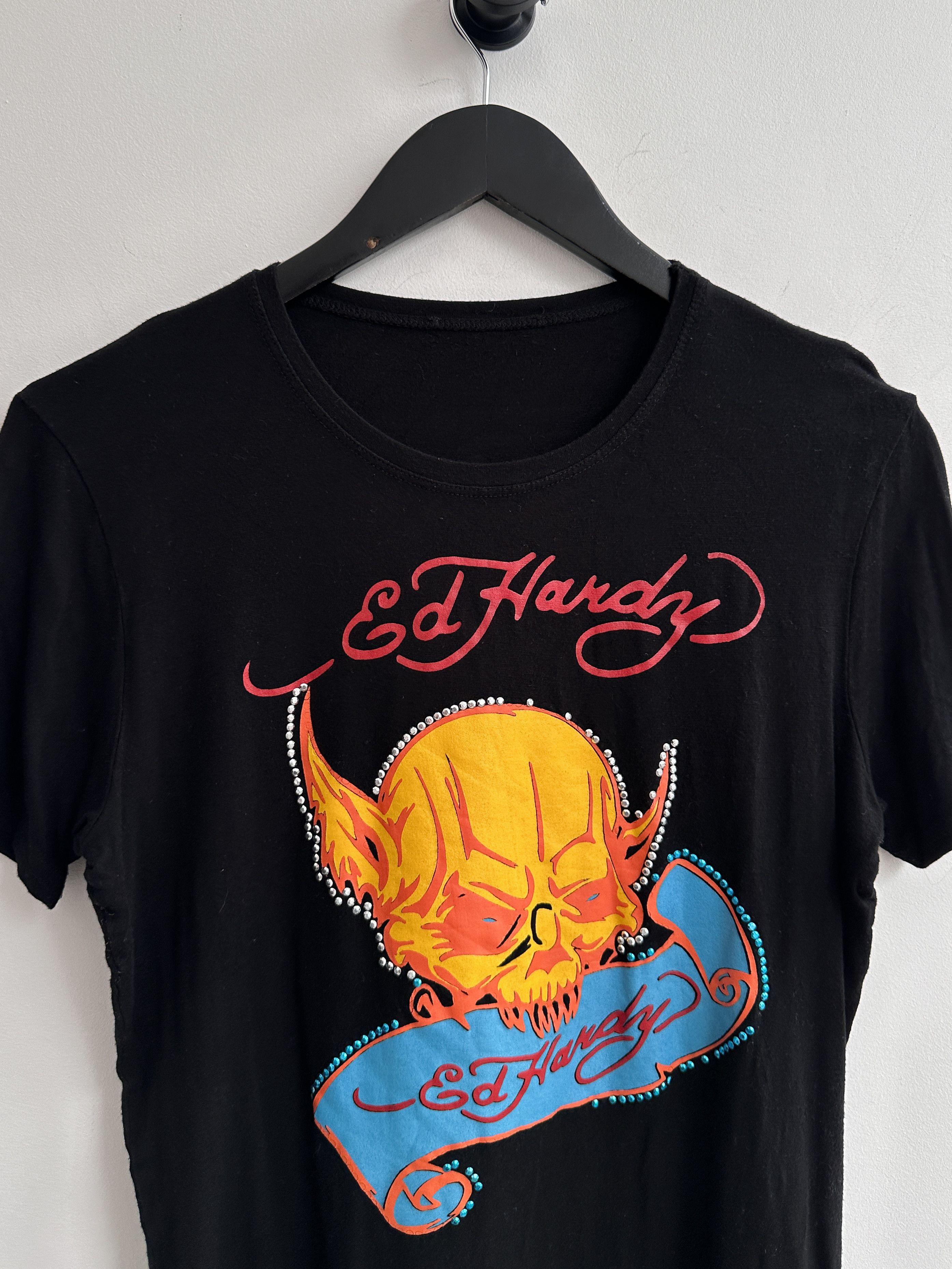 Ed Hardy Vintage Y2K Ed Hardy Tee Shirt Size S / US 4 / IT 40 - 2 Thumbnail