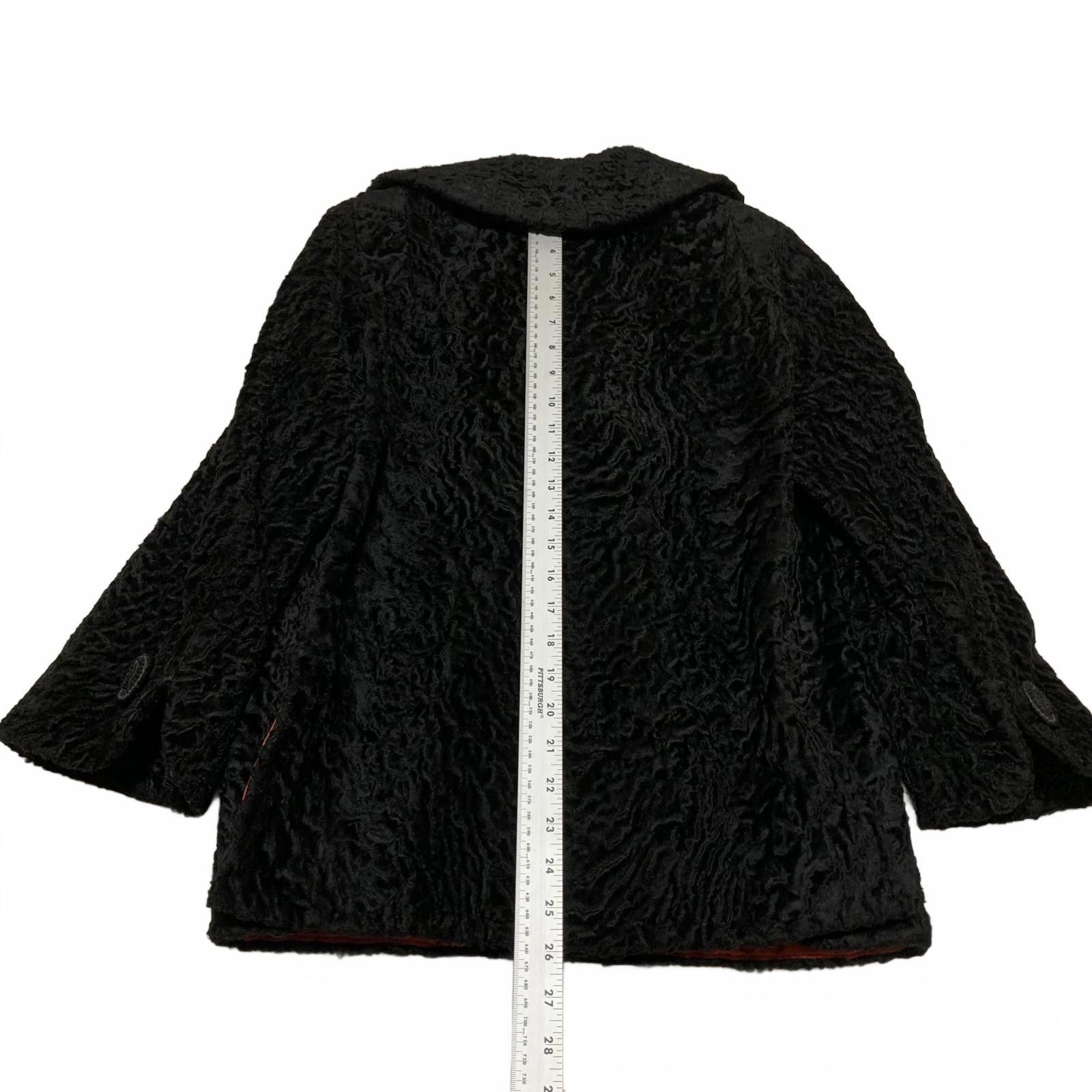 Other VTG Persian Lamb Mink Fur Coat Henri's Fur Salon NJ Size M / US 6-8 / IT 42-44 - 11 Thumbnail
