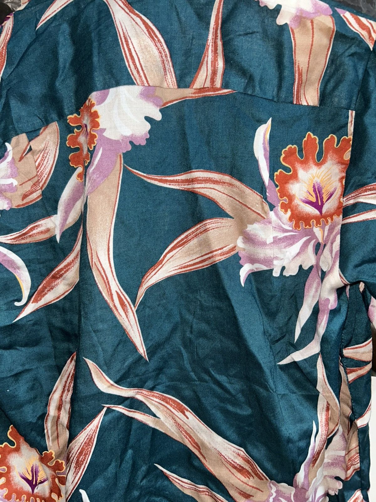 Kalaheo Vintage Hoffman Fabrics Rayon Hawaiian Butto Up Short Shirt Size US S / EU 44-46 / 1 - 6 Thumbnail
