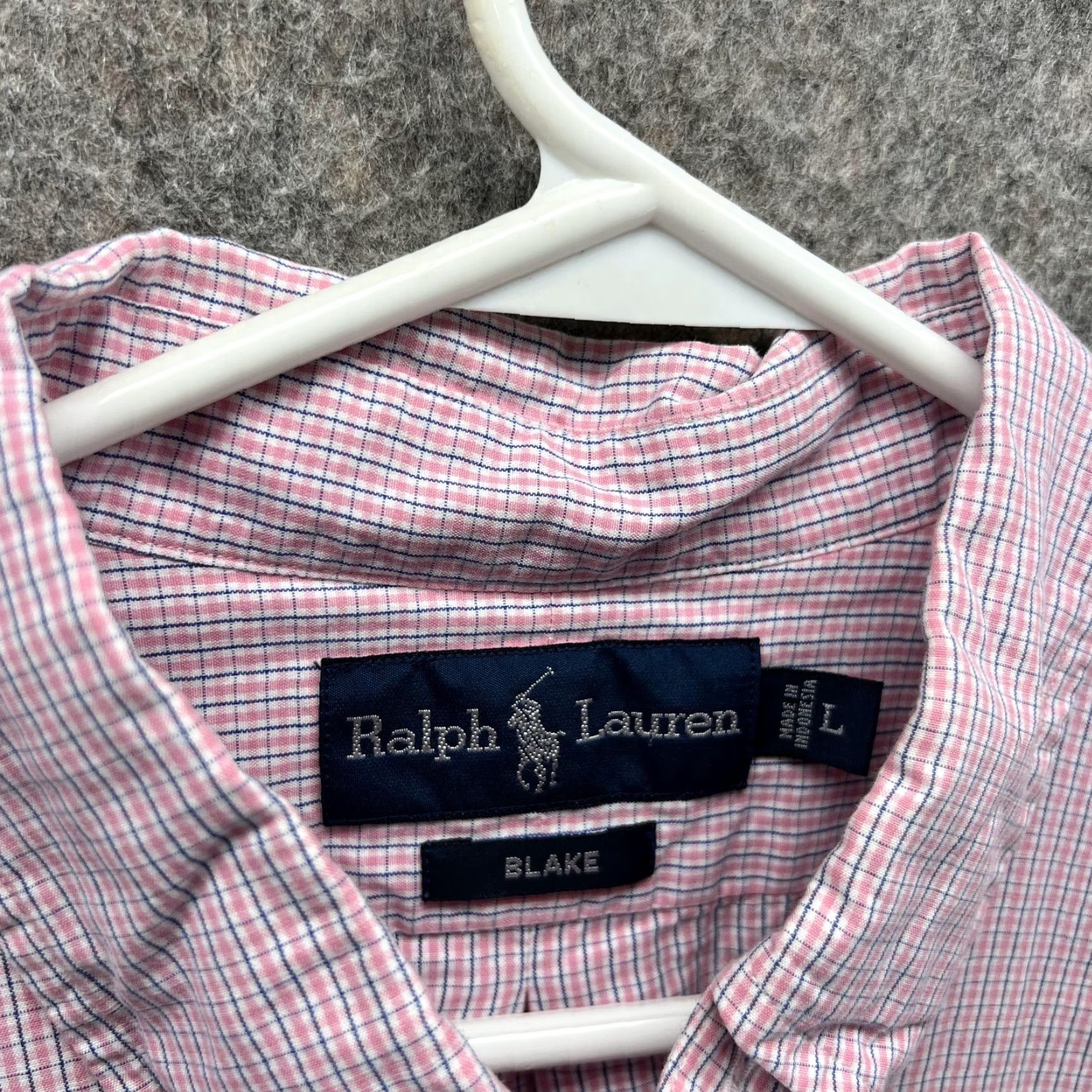 Polo Ralph Lauren Polo Ralph Lauren Shirt Men Large Adult Pink Casual Button Down Blake Preppy Regular Sleeve Long Pink Size US L / EU 52-54 / 3 - 5 Thumbnail