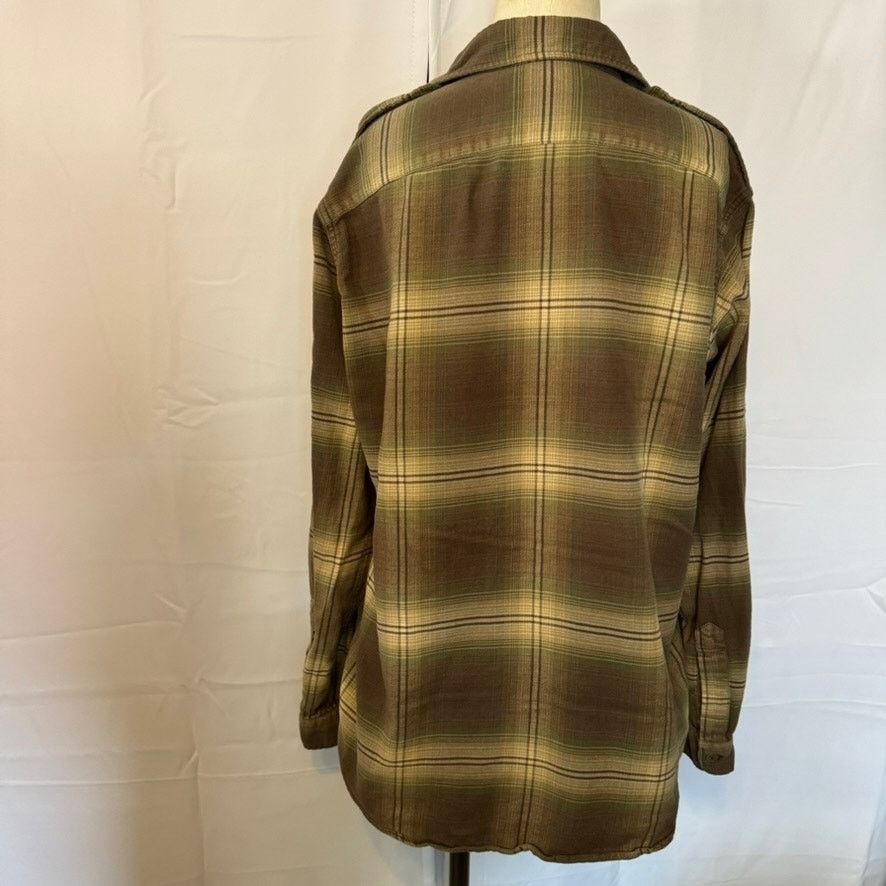 Polo Ralph Lauren Polo Ralph Lauren Brown Plaid Flannel Shirt Medium Casual Size US M / EU 48-50 / 2 - 4 Thumbnail