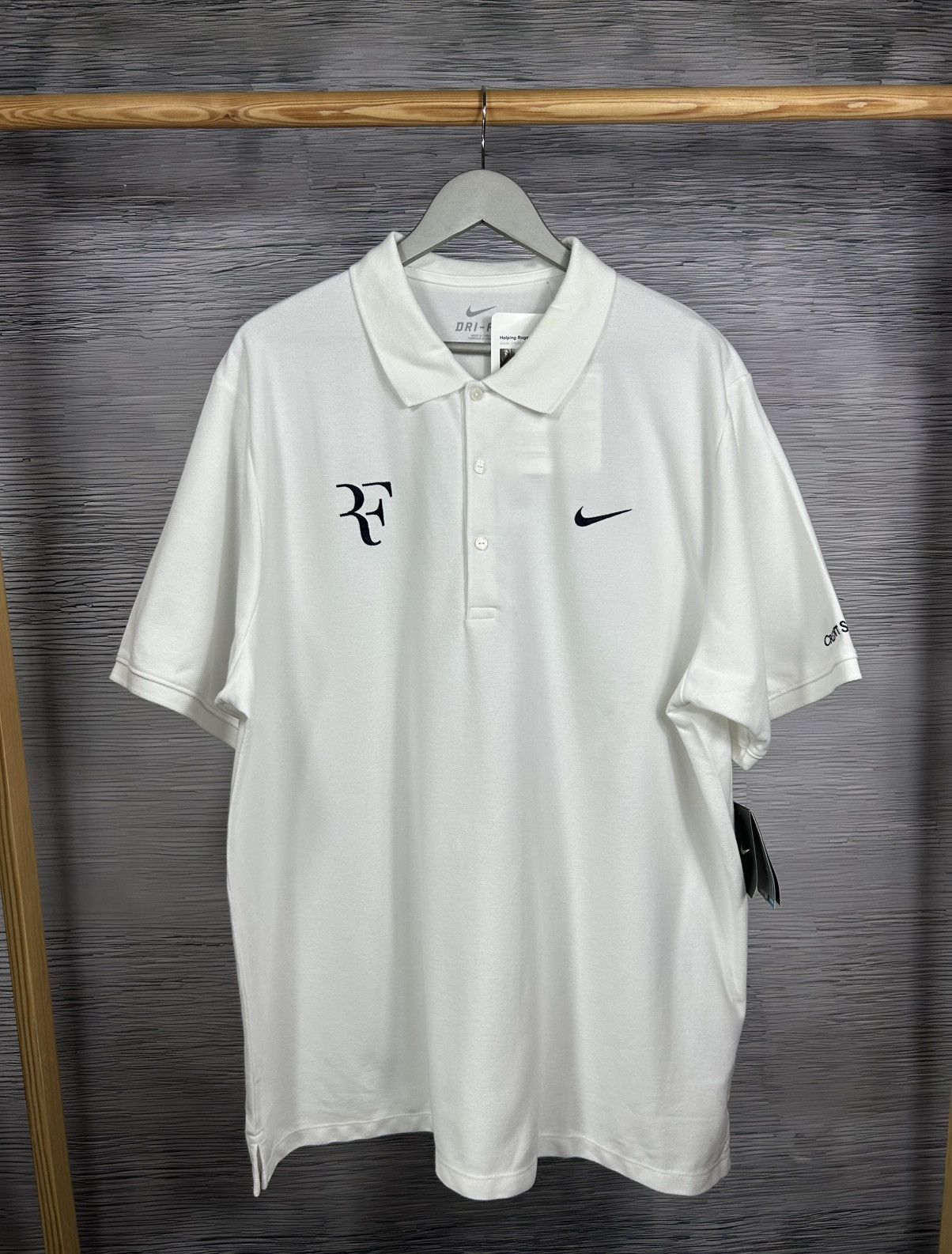 Rare New! Nike Roger Federer Polo Shirt Size XXL 2011