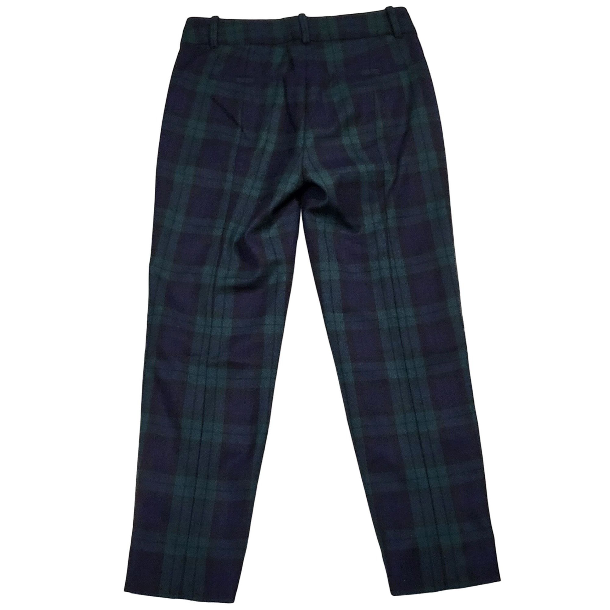 J.Crew J. Crew Cameron Tartan Plaid Crop Pants Women Sz XS Wool Boh Size 24" / US 00 / IT 34 - 6 Thumbnail