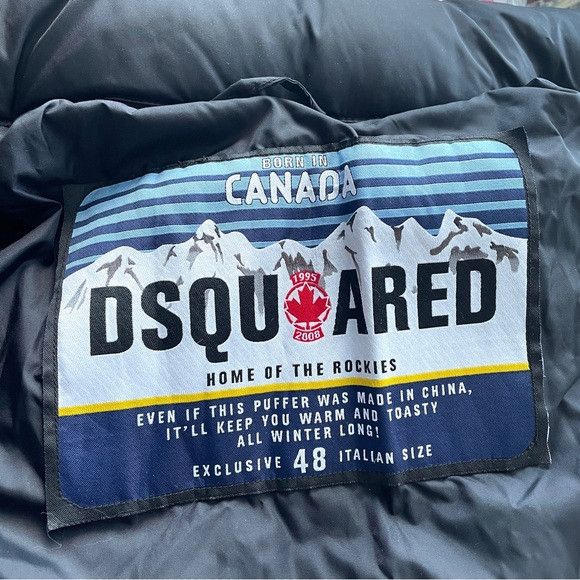 Dsquared2 Dsquared Black Short Down Parka - S/M, hooded! 🇨🇦 Size S / US 4 / IT 40 - 10 Thumbnail