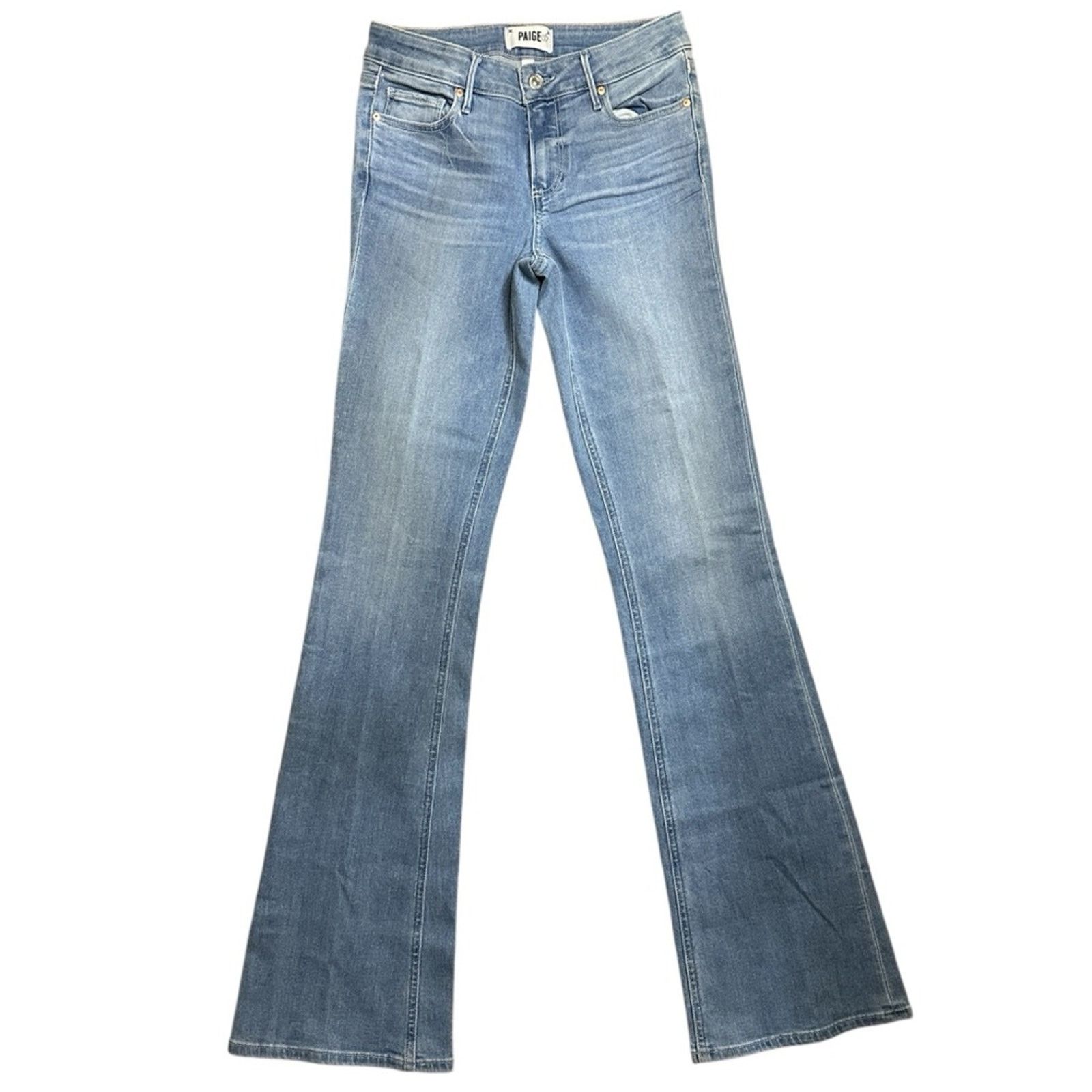 Paige PAIGE Skyline Bootcut Jeans Satellite Light Blue Sz. 25 / 4 Size 25" / US 0 / IT 36 - 7 Thumbnail