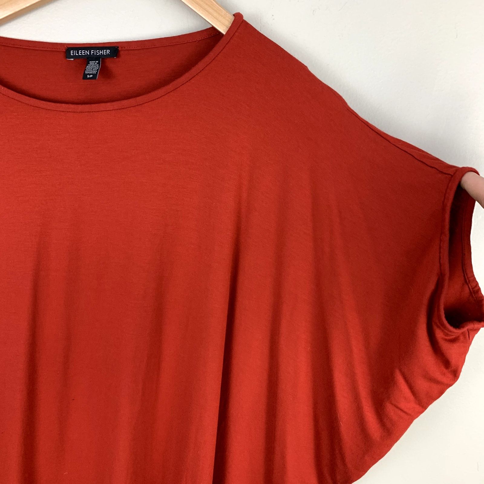 Eileen Fisher Eileen Fisher Asymmetrical Jersey T Shirt Shift Dress S Size S / US 4 / IT 40 - 8 Thumbnail