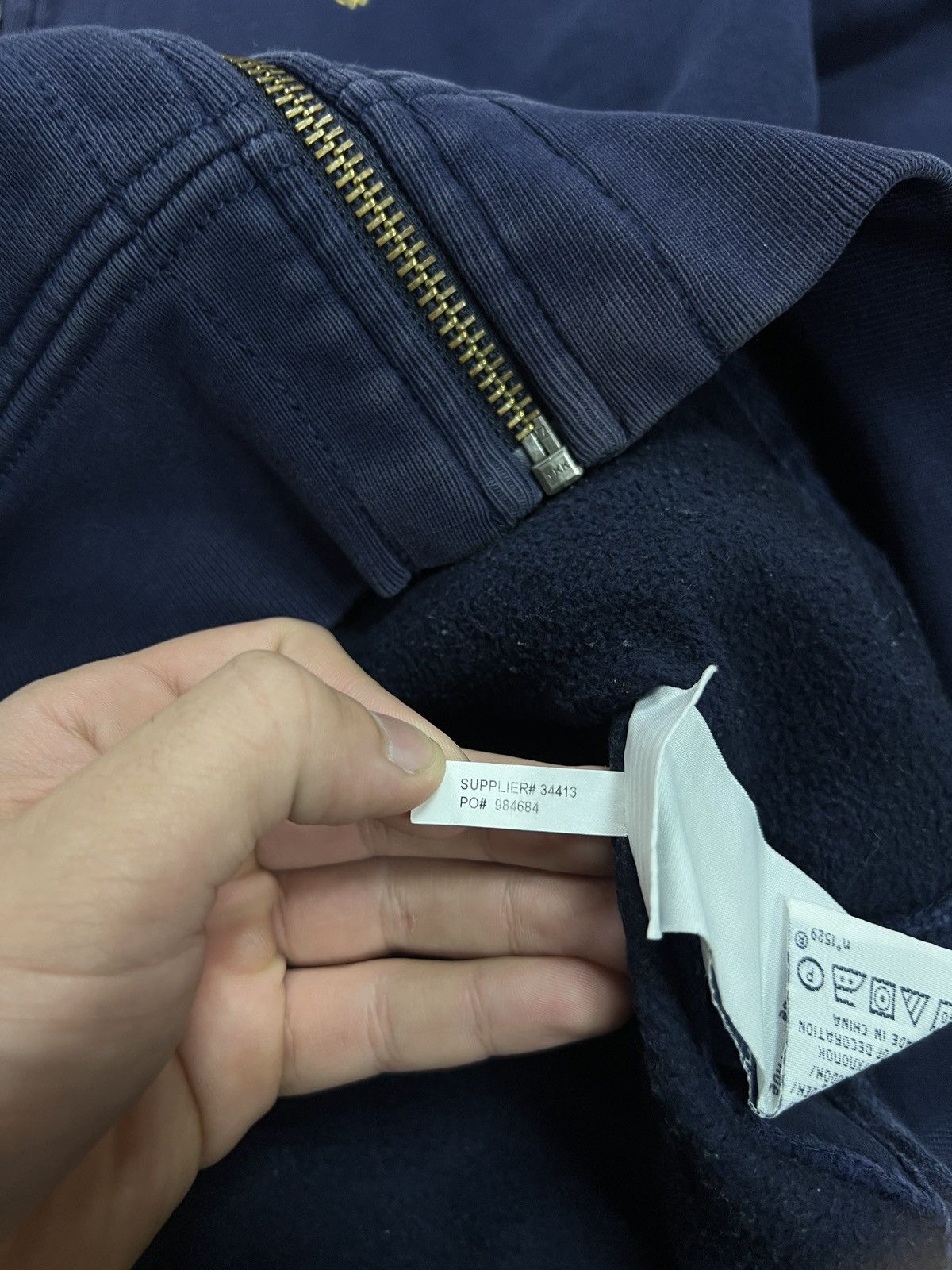 Polo Ralph Lauren Vintage Polo Ralph Lauren Zip UP Hoodie Y2K Size US XL / EU 56 / 4 - 5 Thumbnail