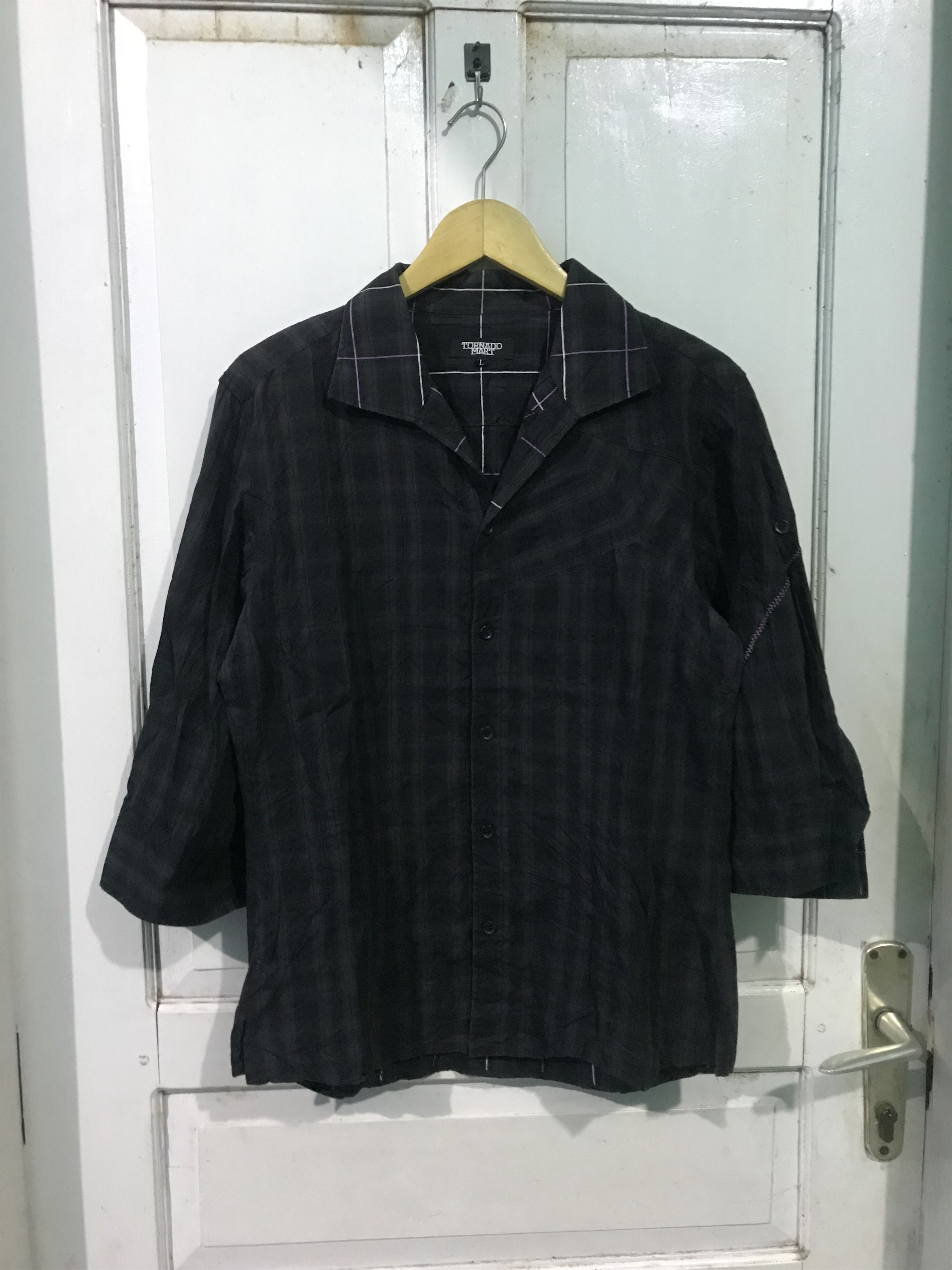 Tornado Mart Tornado mart plaid shirt Size US L / EU 52-54 / 3 - 1 Thumbnail