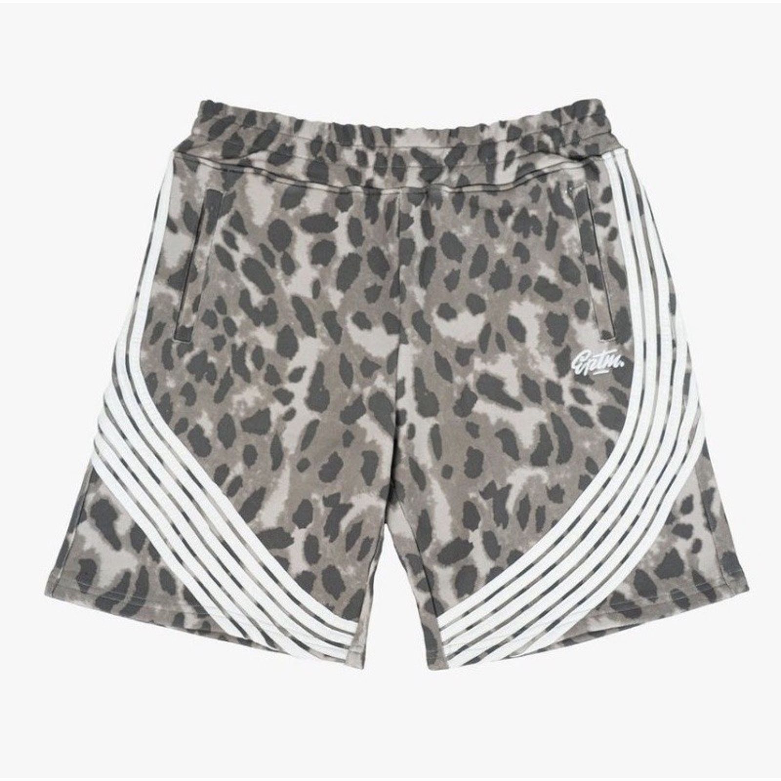 EPTM. EPTM Gray Leopard Print Stripe Shorts Streetwear Size M NWT Size US 32 / EU 48 - 1 Thumbnail