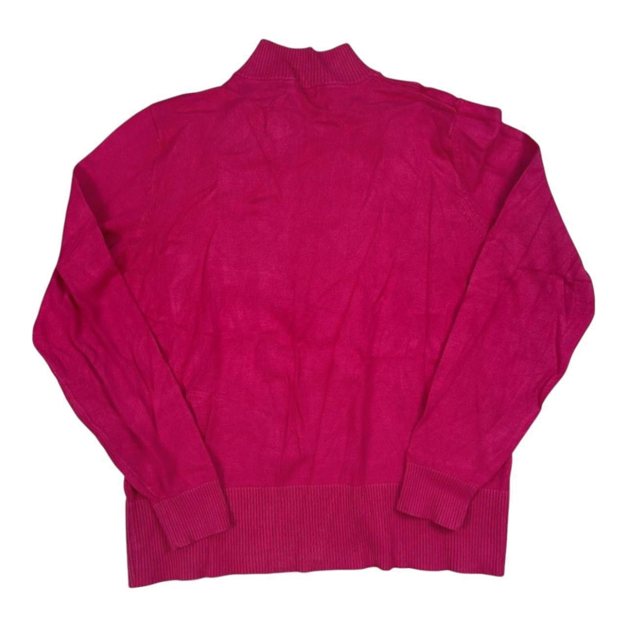 Vintage Roberto Sarto Womens Pink sweater Jumper Cotton Size M 40. Size M / US 6-8 / IT 42-44 - 7 Thumbnail