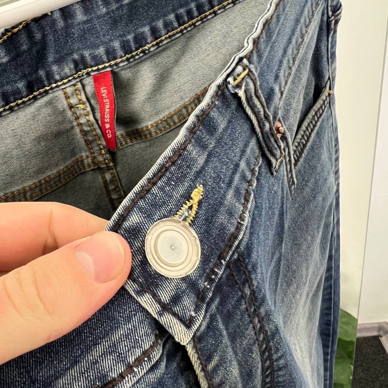 Levi's Y2K Levi’s Strauss B. Co. Pants Jeans Regular Fit Denim Size US 36 / EU 52 - 13 Thumbnail